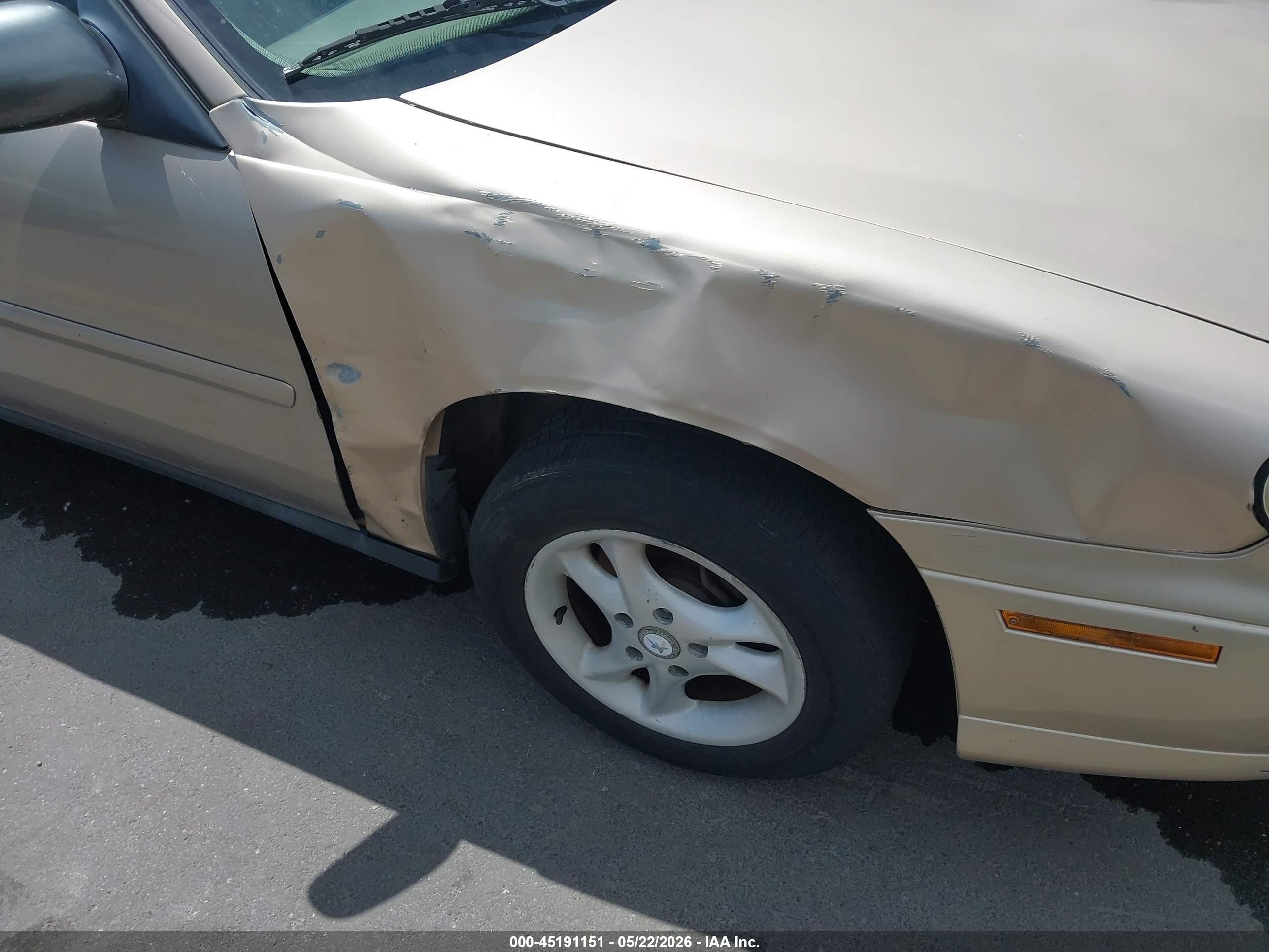 2003 Chevrolet Malibu   Золотой vin: 1G1ND52J03M693963