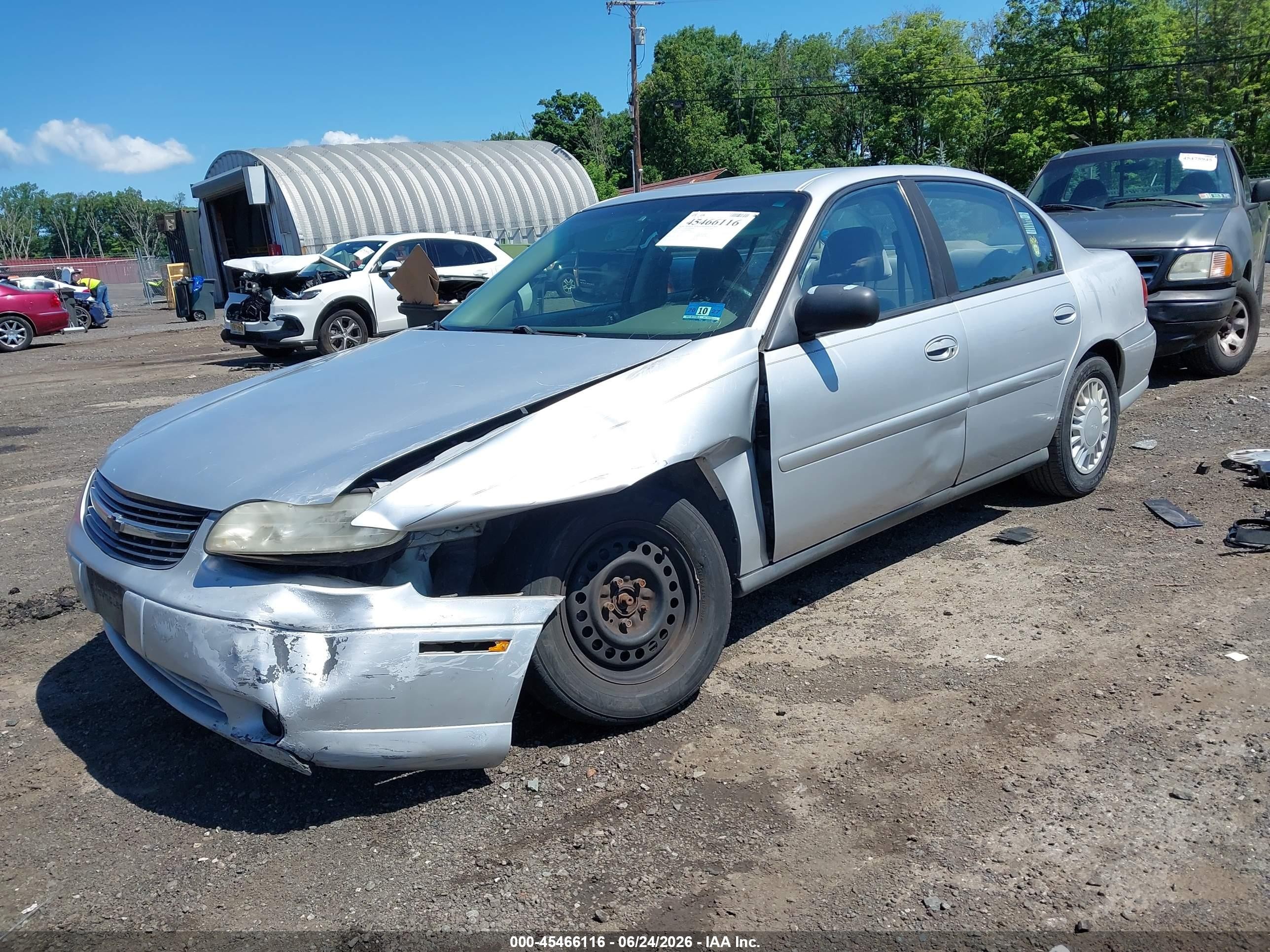 2003 Chevrolet Malibu Silver vin: 1G1ND52J03M741669