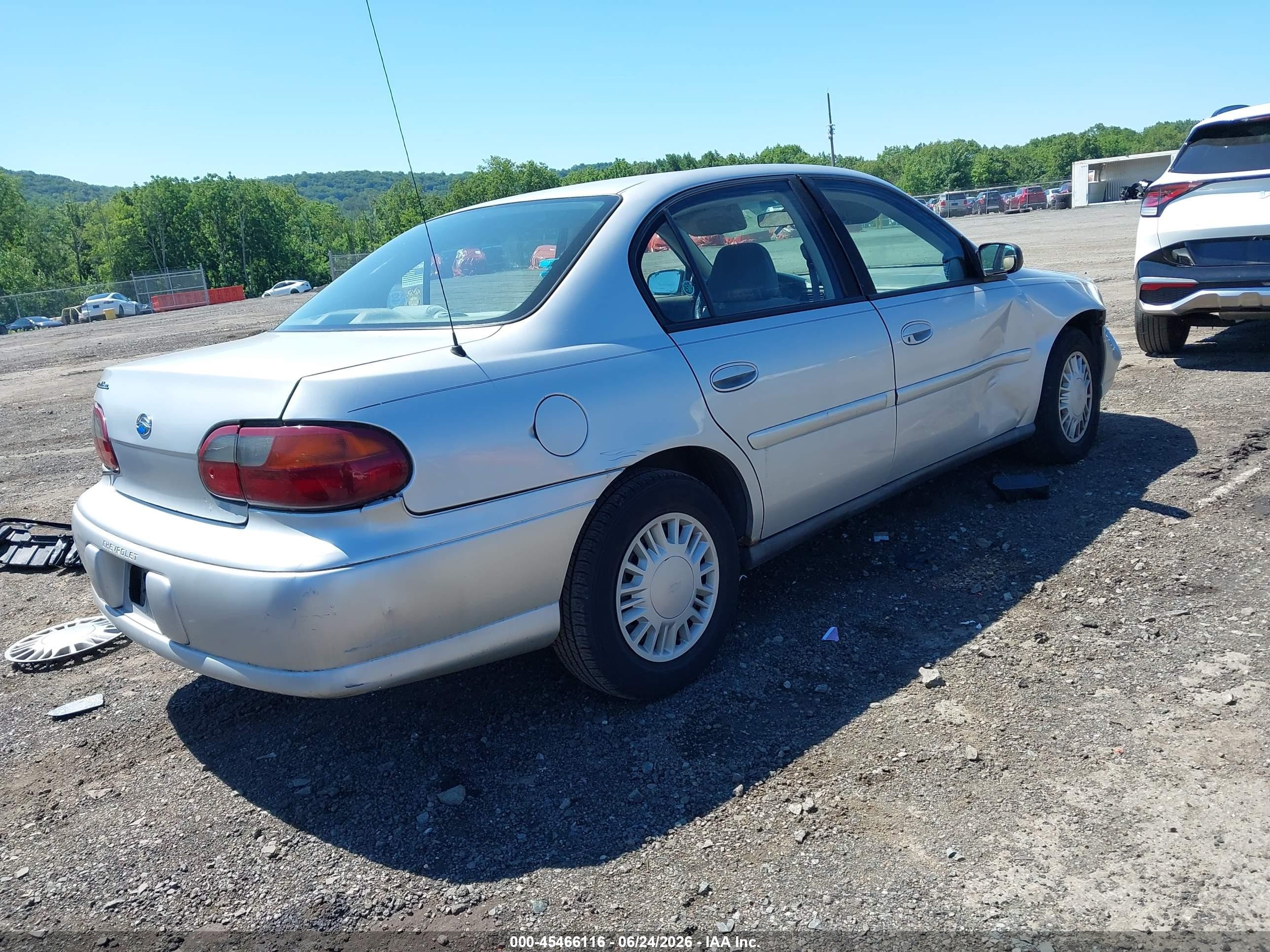 2003 Chevrolet Malibu Silver vin: 1G1ND52J03M741669