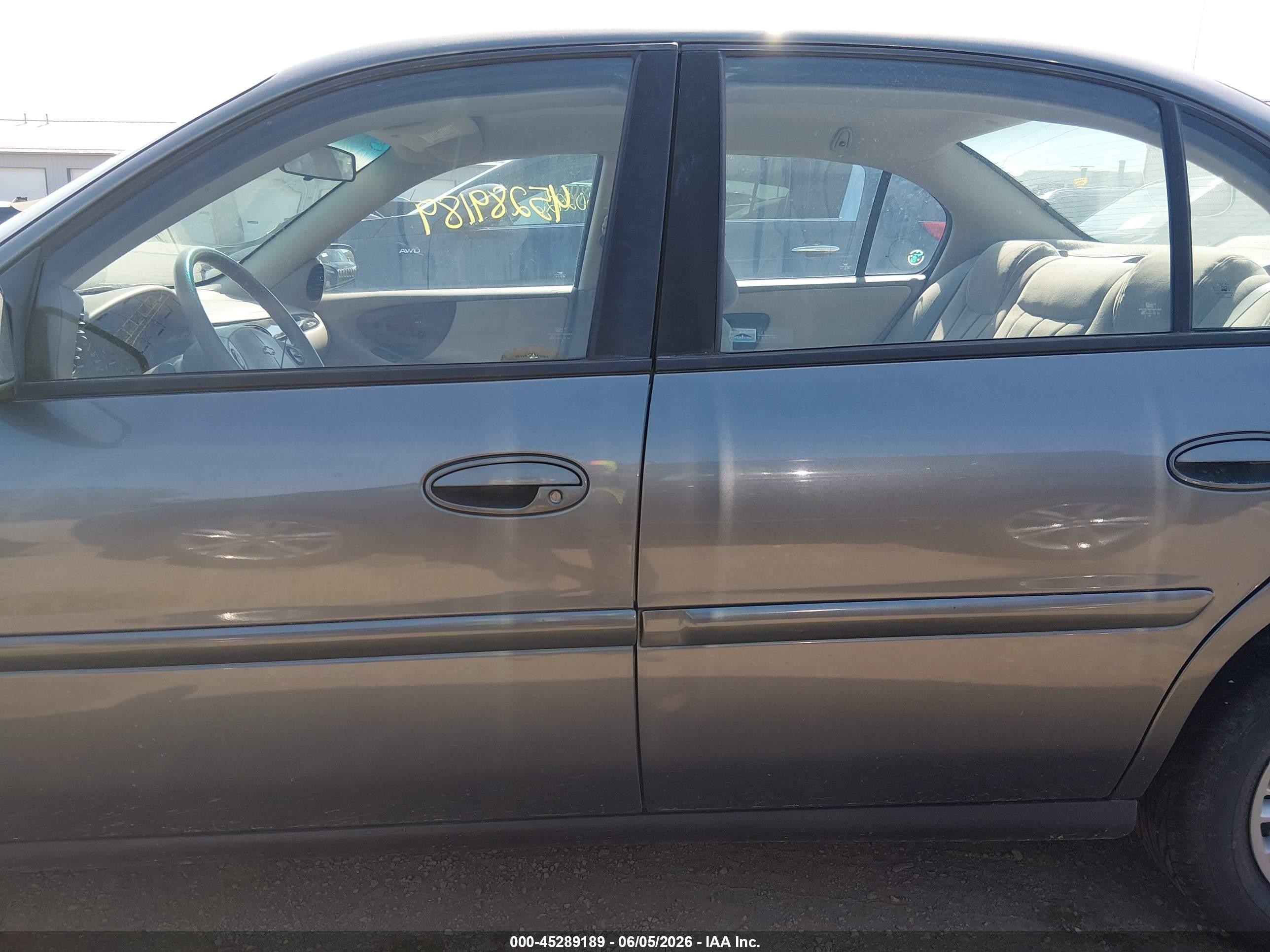 2003 Chevrolet Malibu   Gray vin: 1G1ND52J13M603204