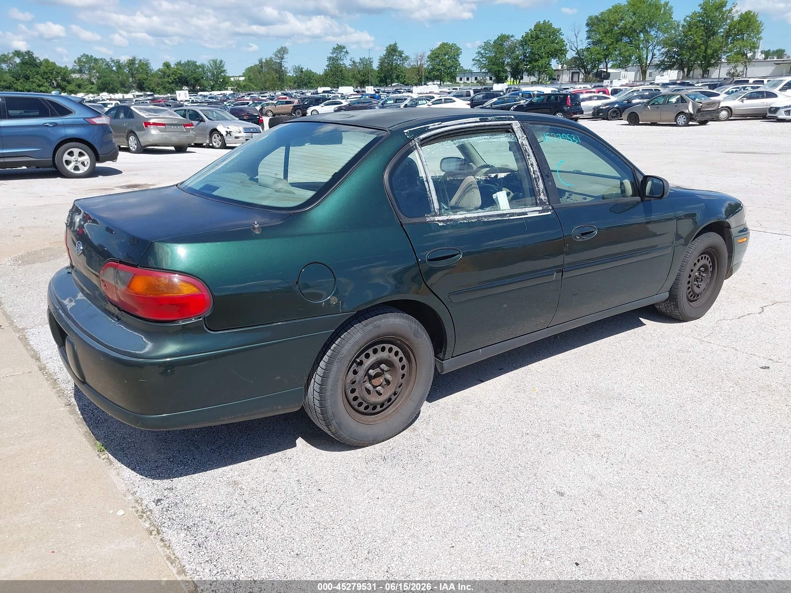2002 Chevrolet Malibu   Green vin: 1G1ND52J22M717985