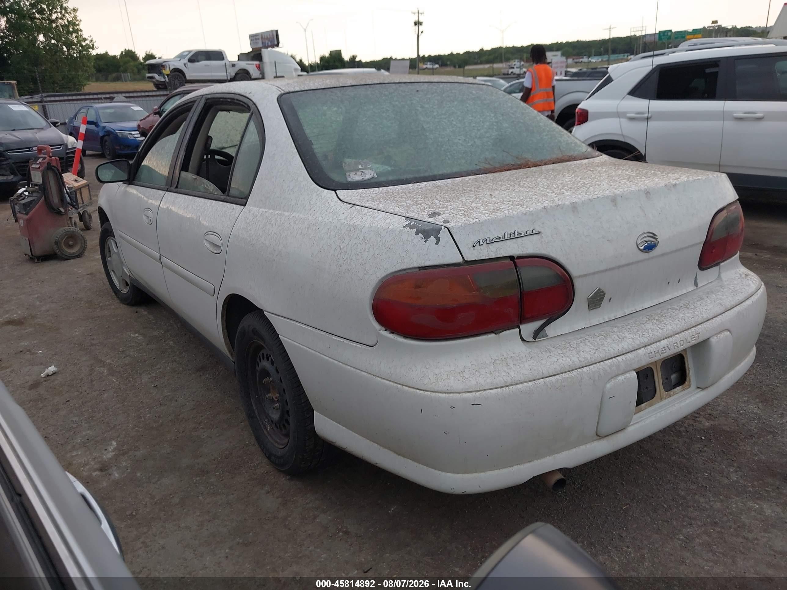 2003 Chevrolet Malibu   Белый vin: 1G1ND52J23M569581