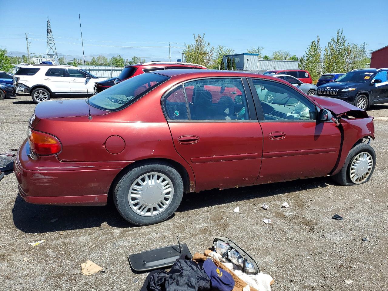 2003 Chevrolet Malibu Maroon vin: 1G1ND52J23M650774