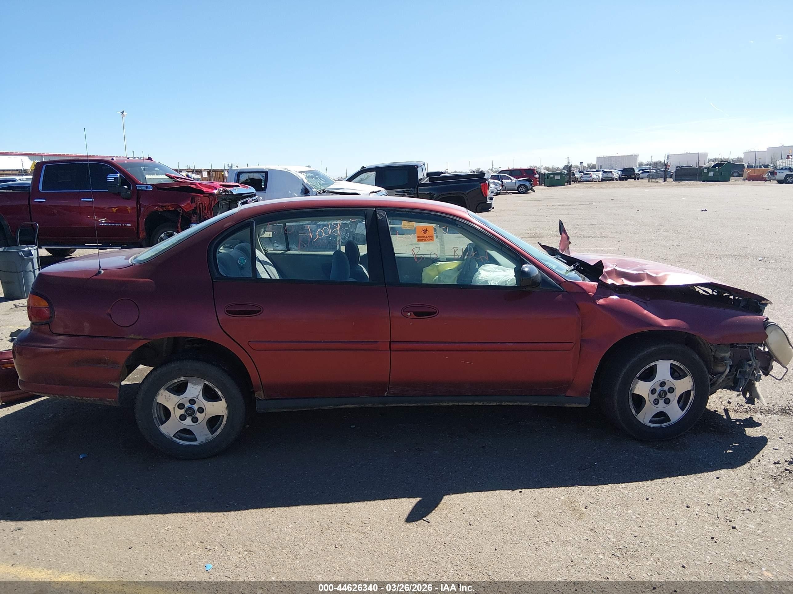 2003 Chevrolet Malibu   Maroon vin: 1G1ND52J23M698744