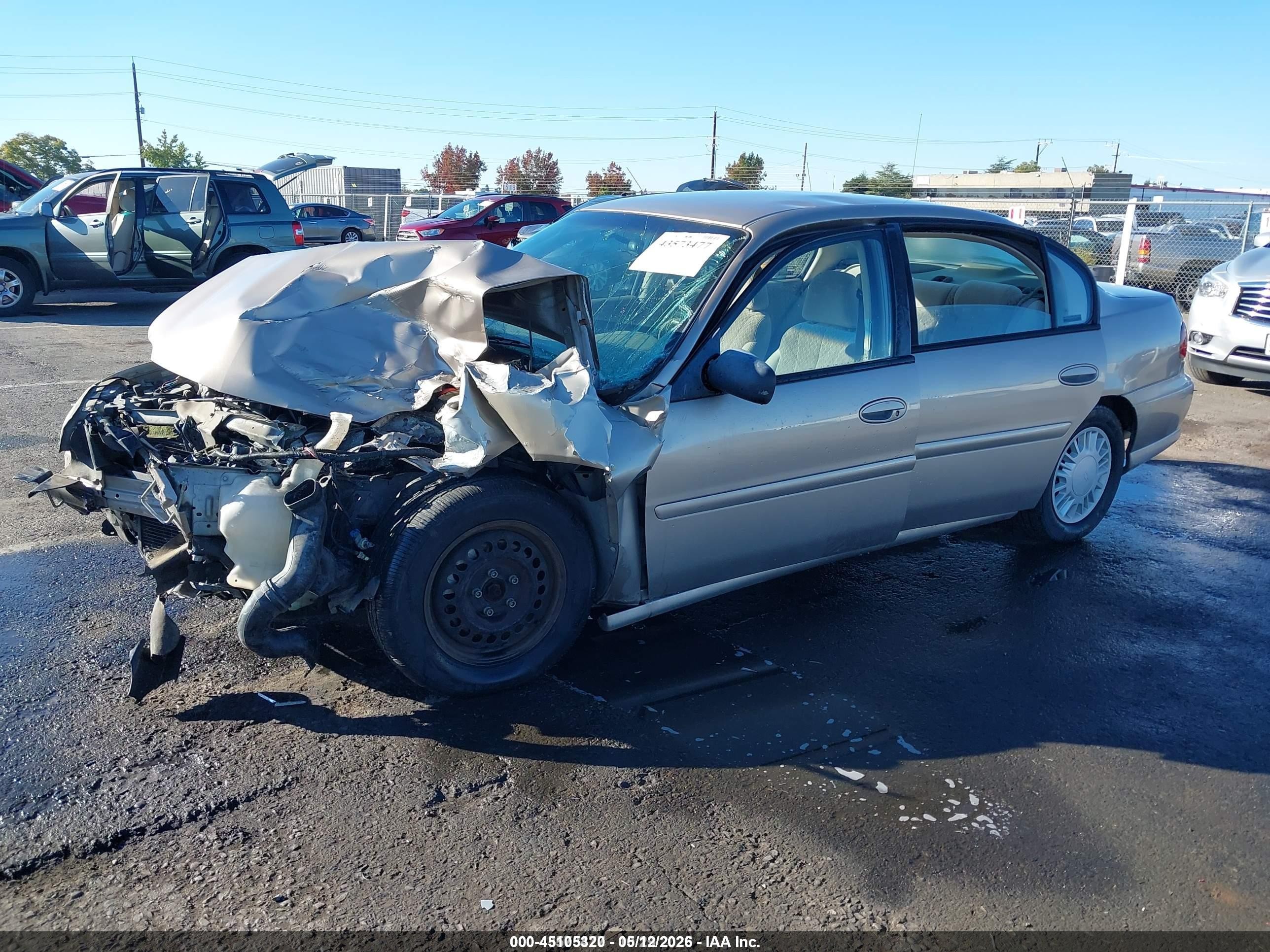 2000 Chevrolet Malibu   Gold vin: 1G1ND52J2Y6338885
