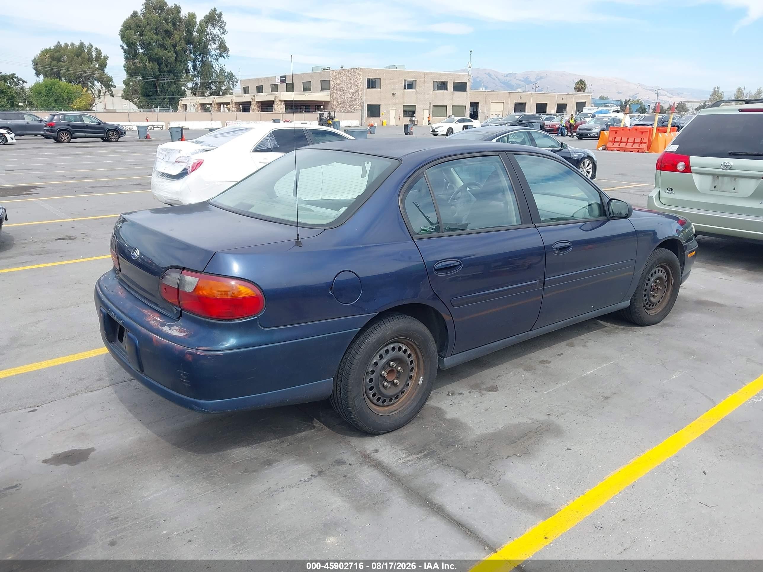 2001 Chevrolet Malibu   Blue vin: 1G1ND52J316196844