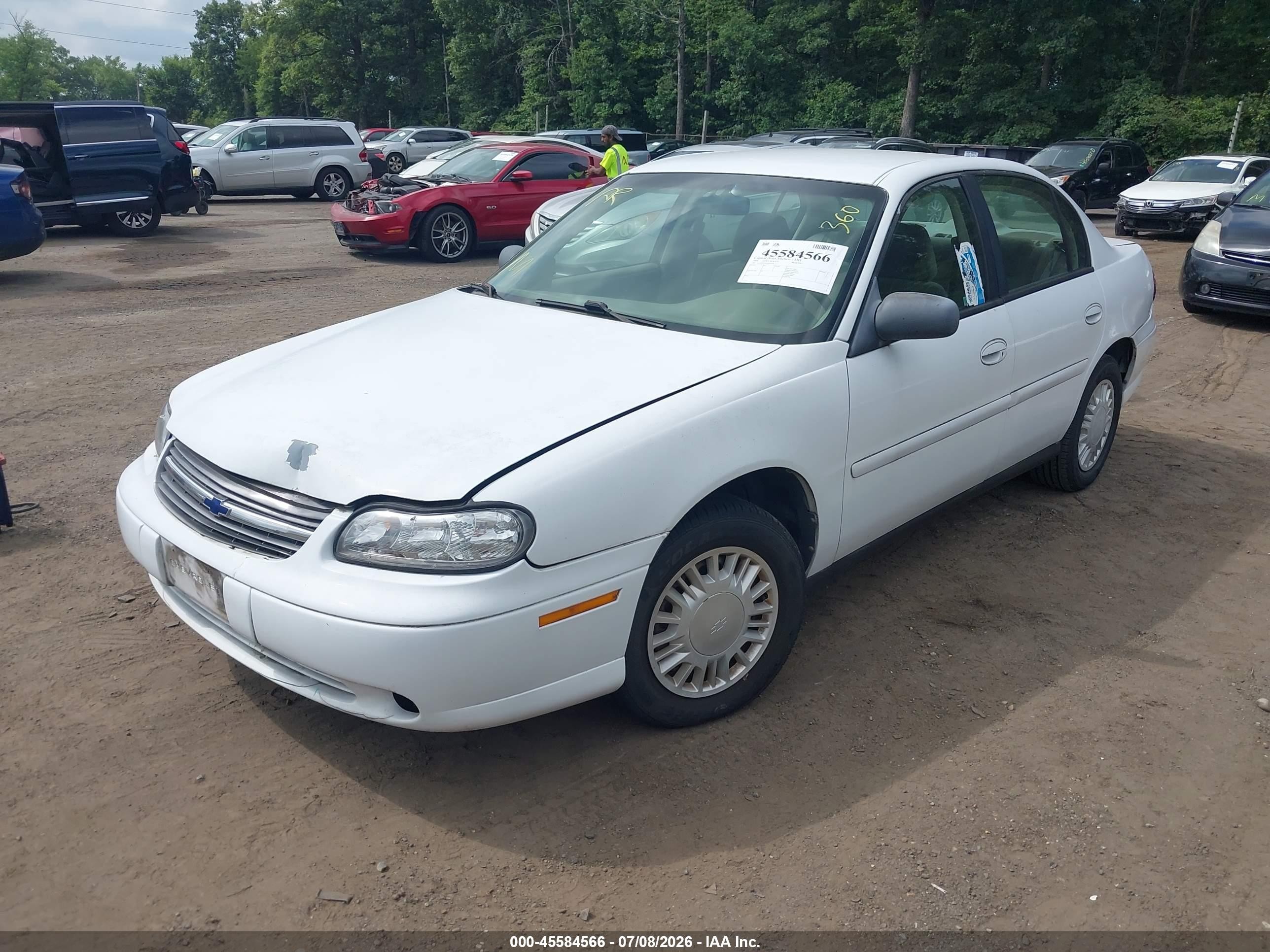 2001 Chevrolet Malibu   White vin: 1G1ND52J316223556