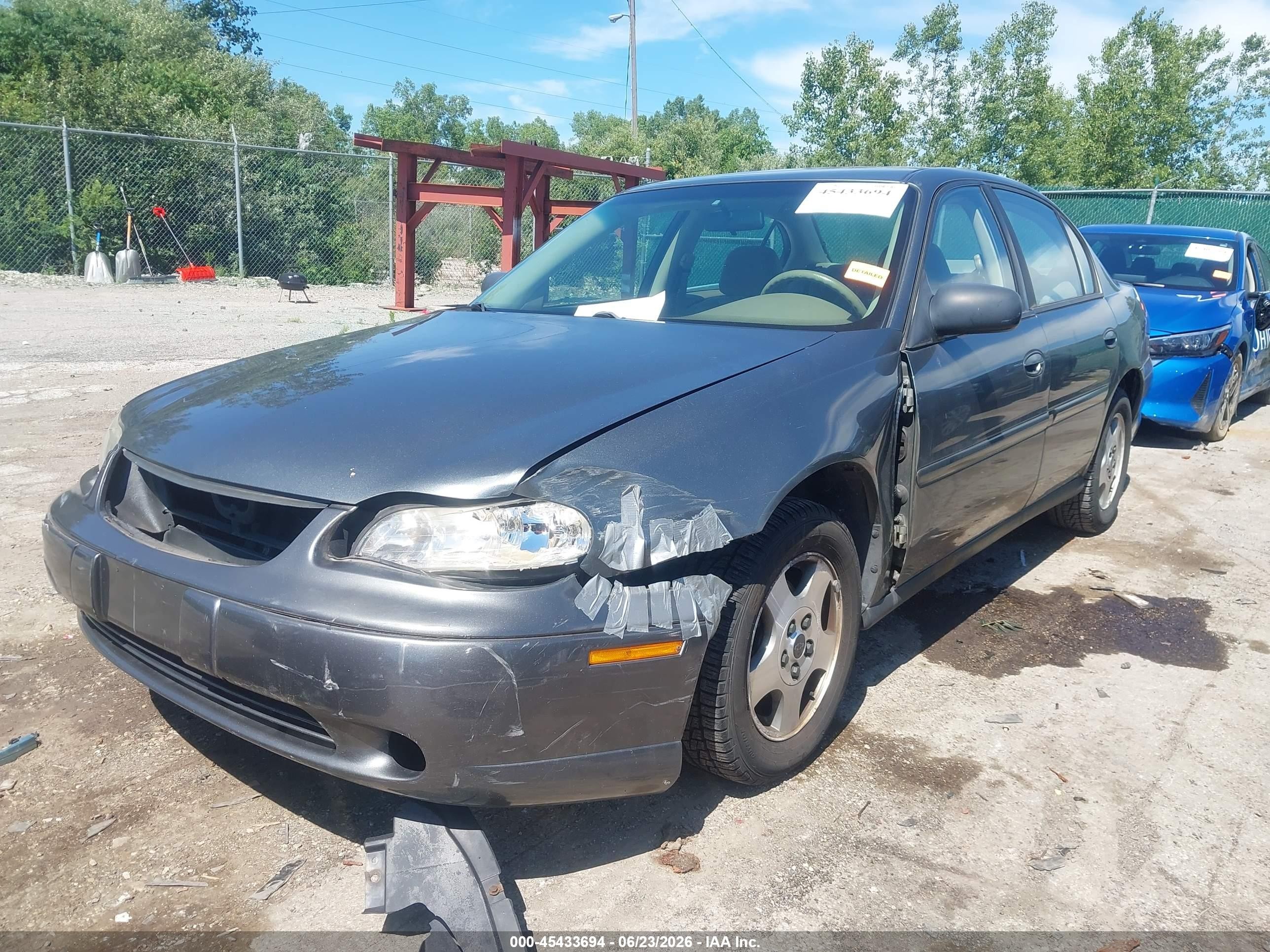2003 Chevrolet Malibu   Gray vin: 1G1ND52J33M569413