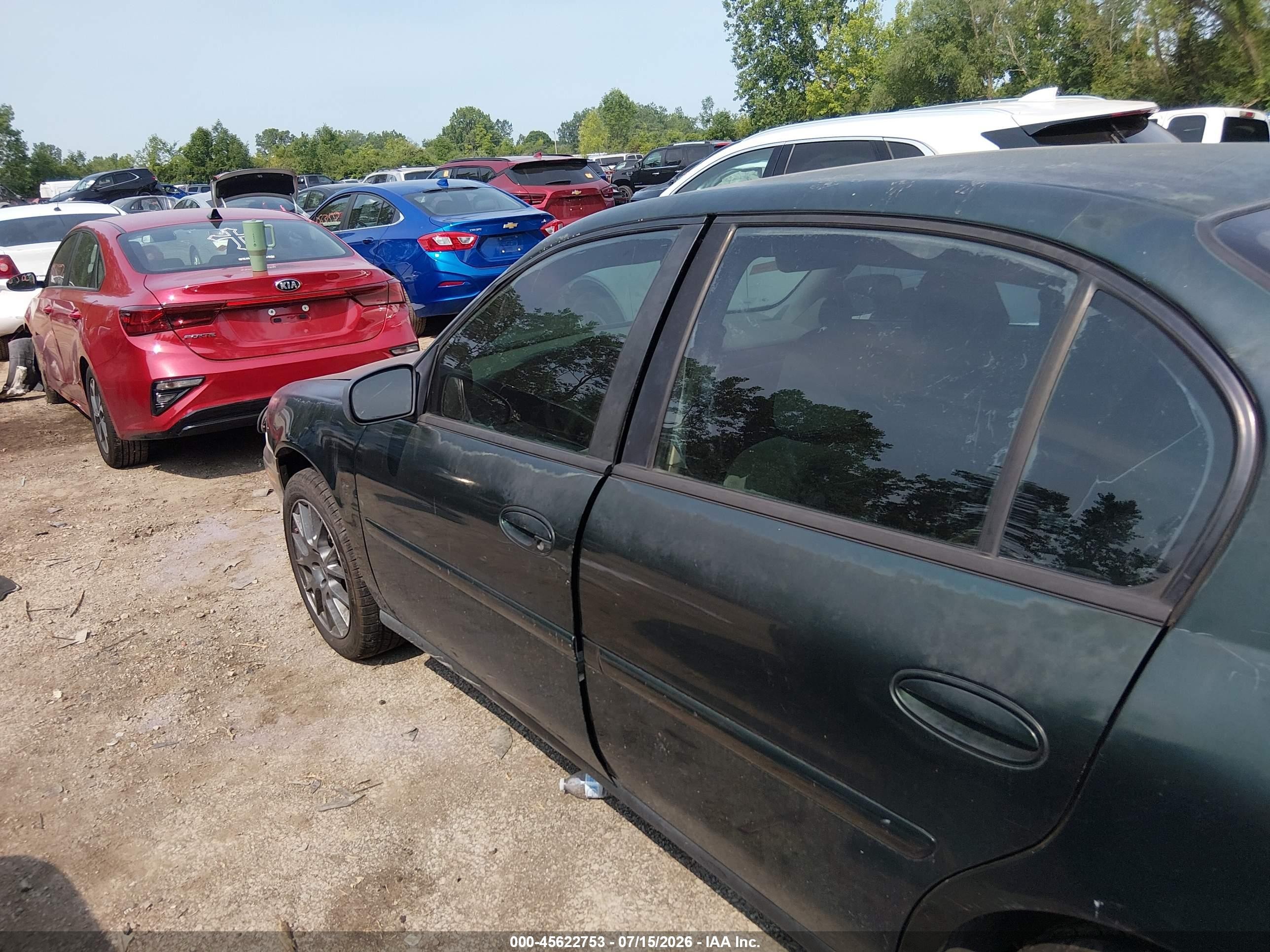 2003 Chevrolet Malibu   Green vin: 1G1ND52J33M720766