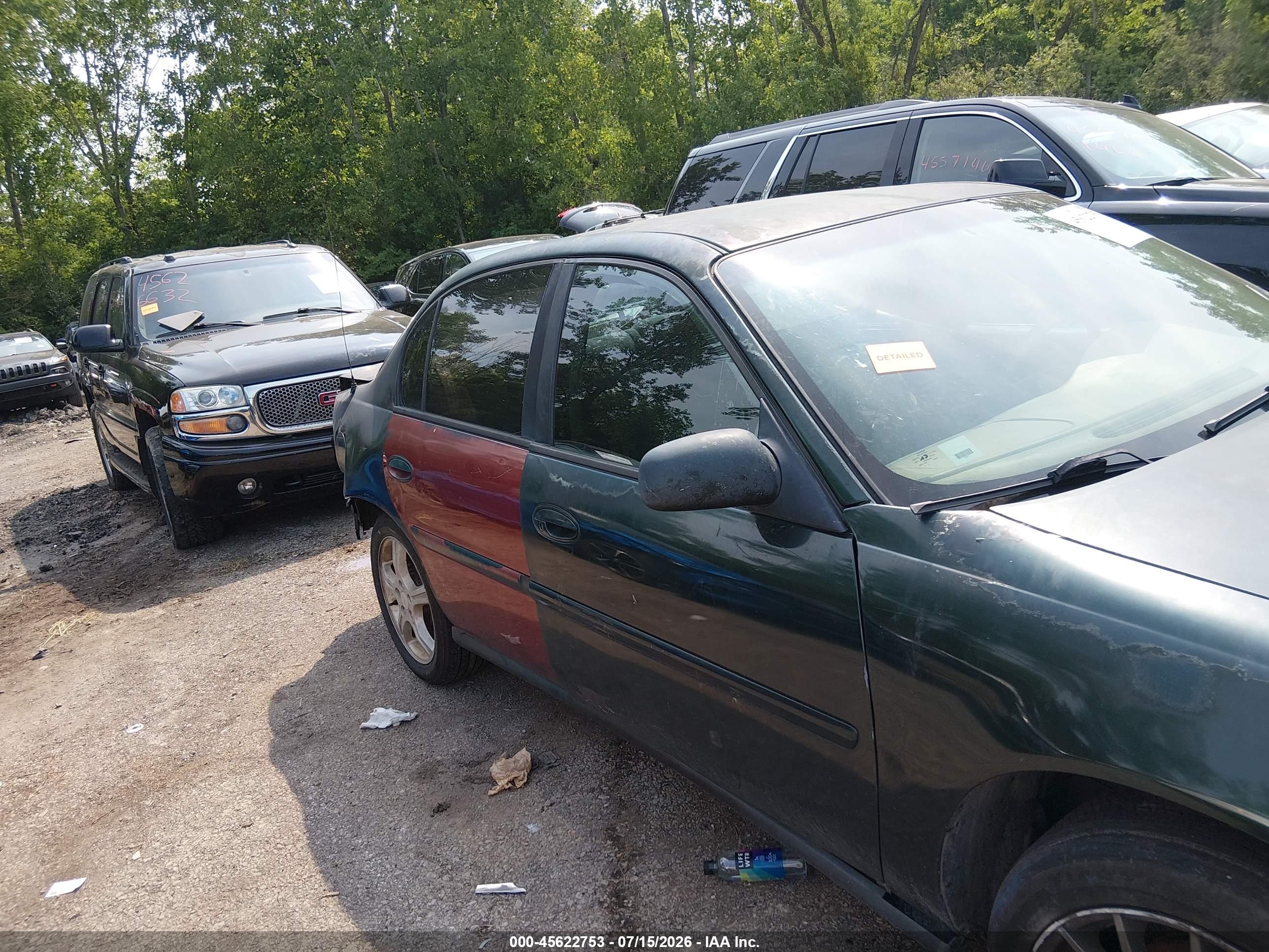 2003 Chevrolet Malibu   Green vin: 1G1ND52J33M720766