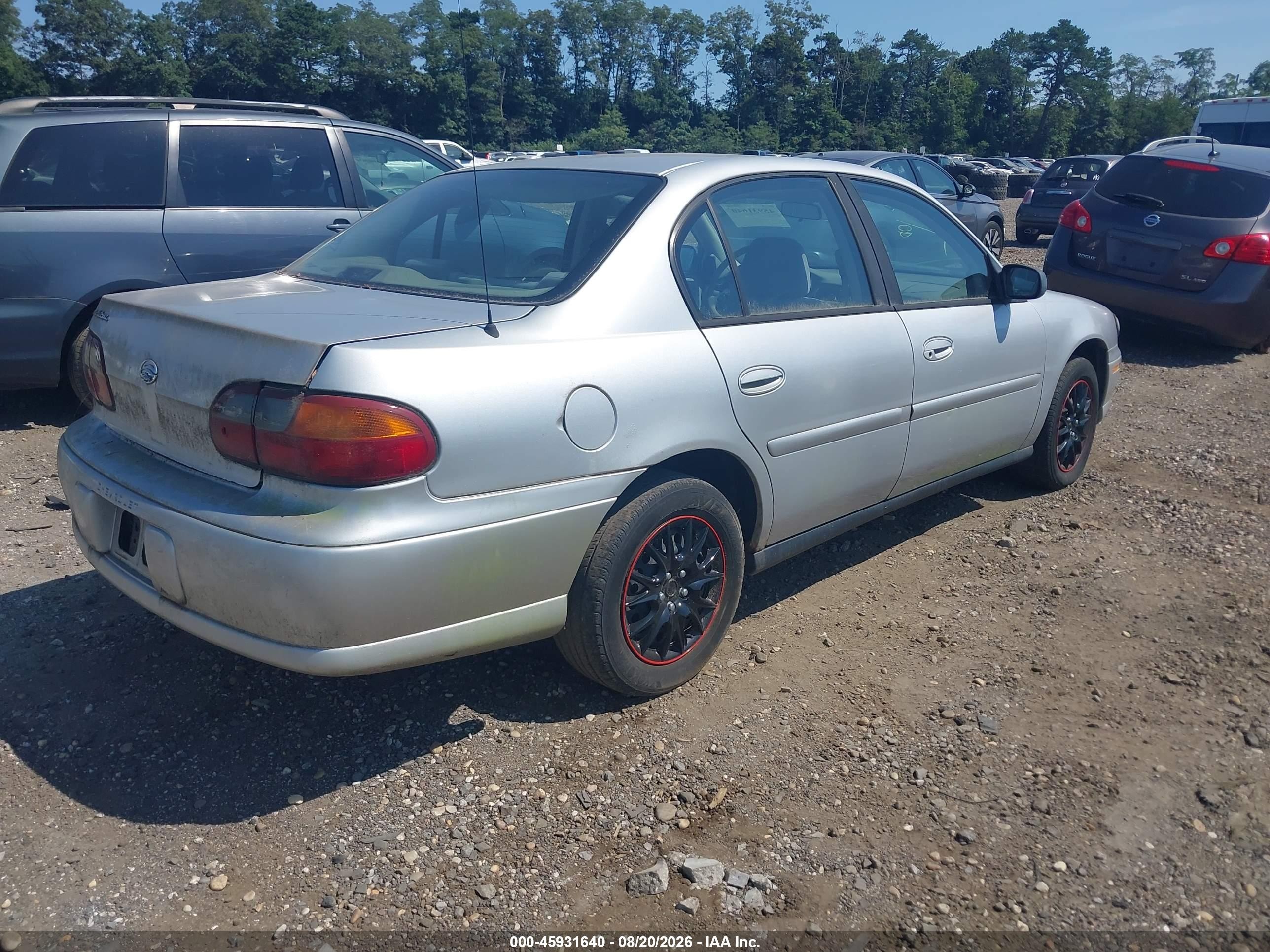 2003 Chevrolet Malibu   Silver vin: 1G1ND52J43M526845