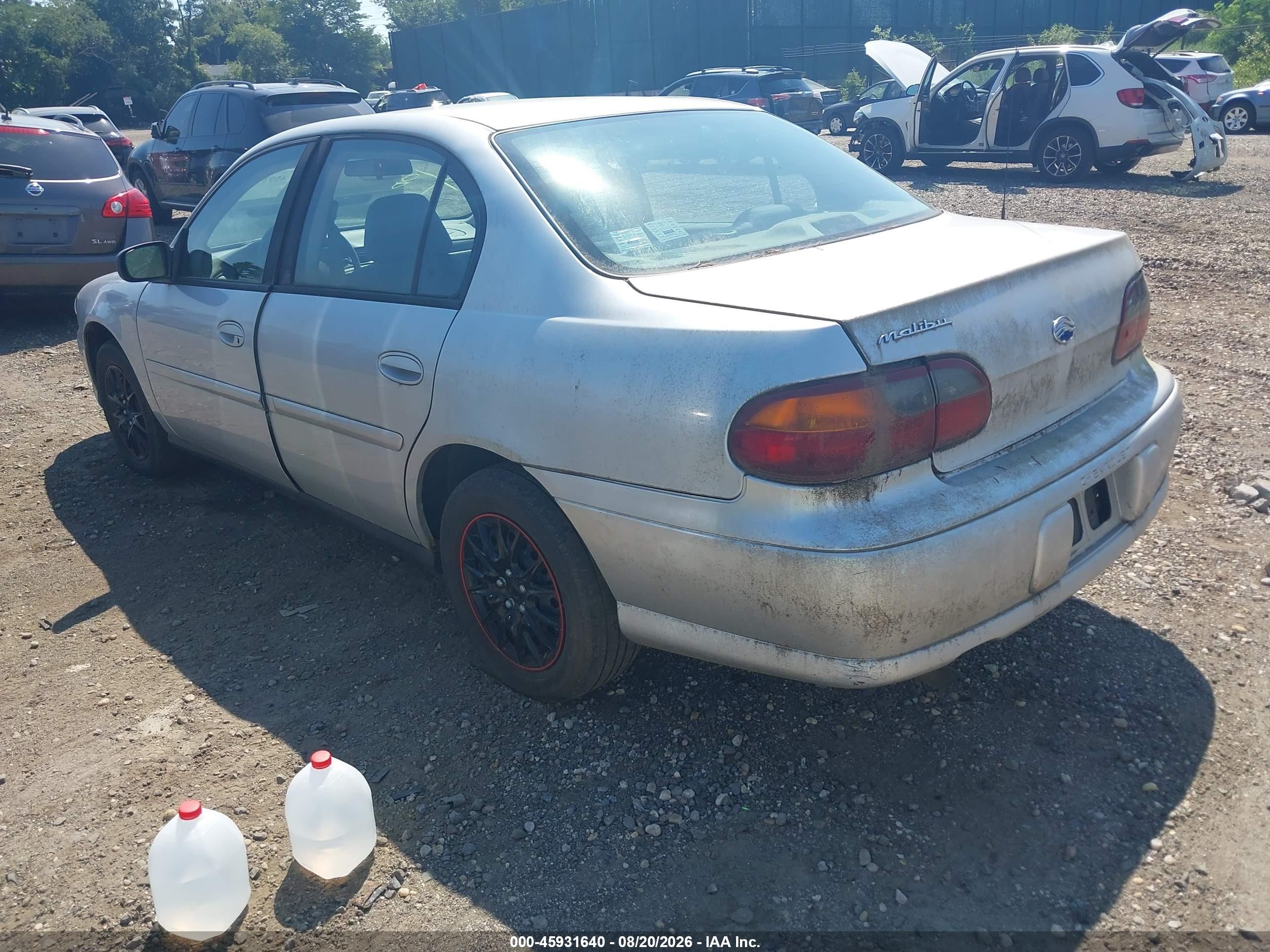2003 Chevrolet Malibu   Silver vin: 1G1ND52J43M526845