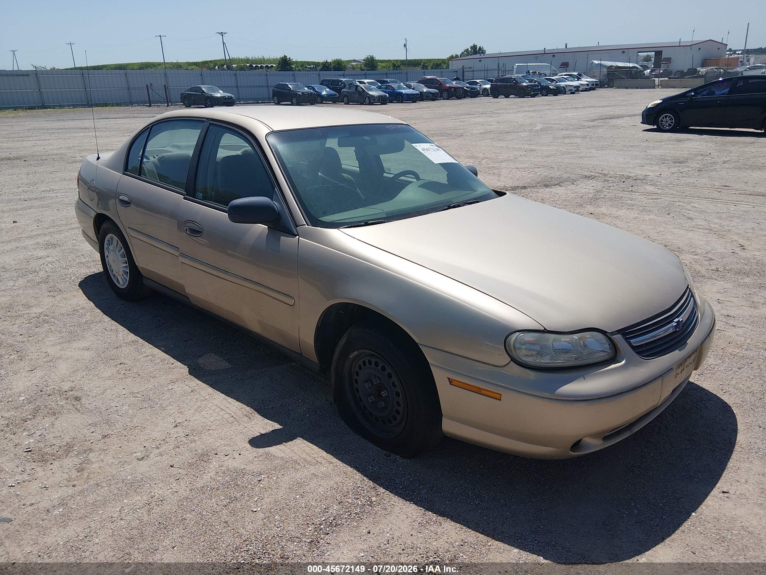 2003 Chevrolet Malibu   Бежевый vin: 1G1ND52J43M535433