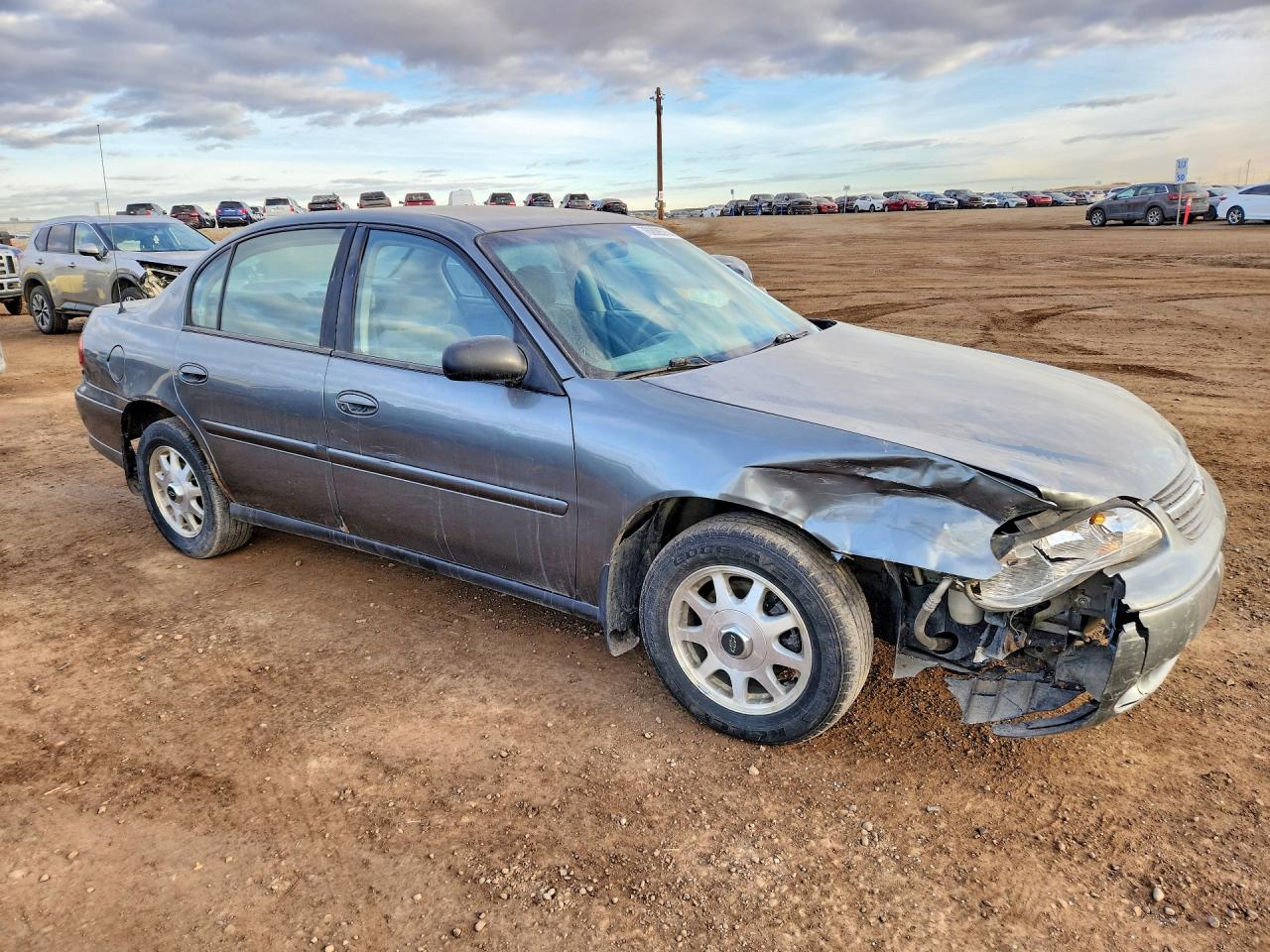 2003 Chevrolet Malibu Gray vin: 1G1ND52J43M569033