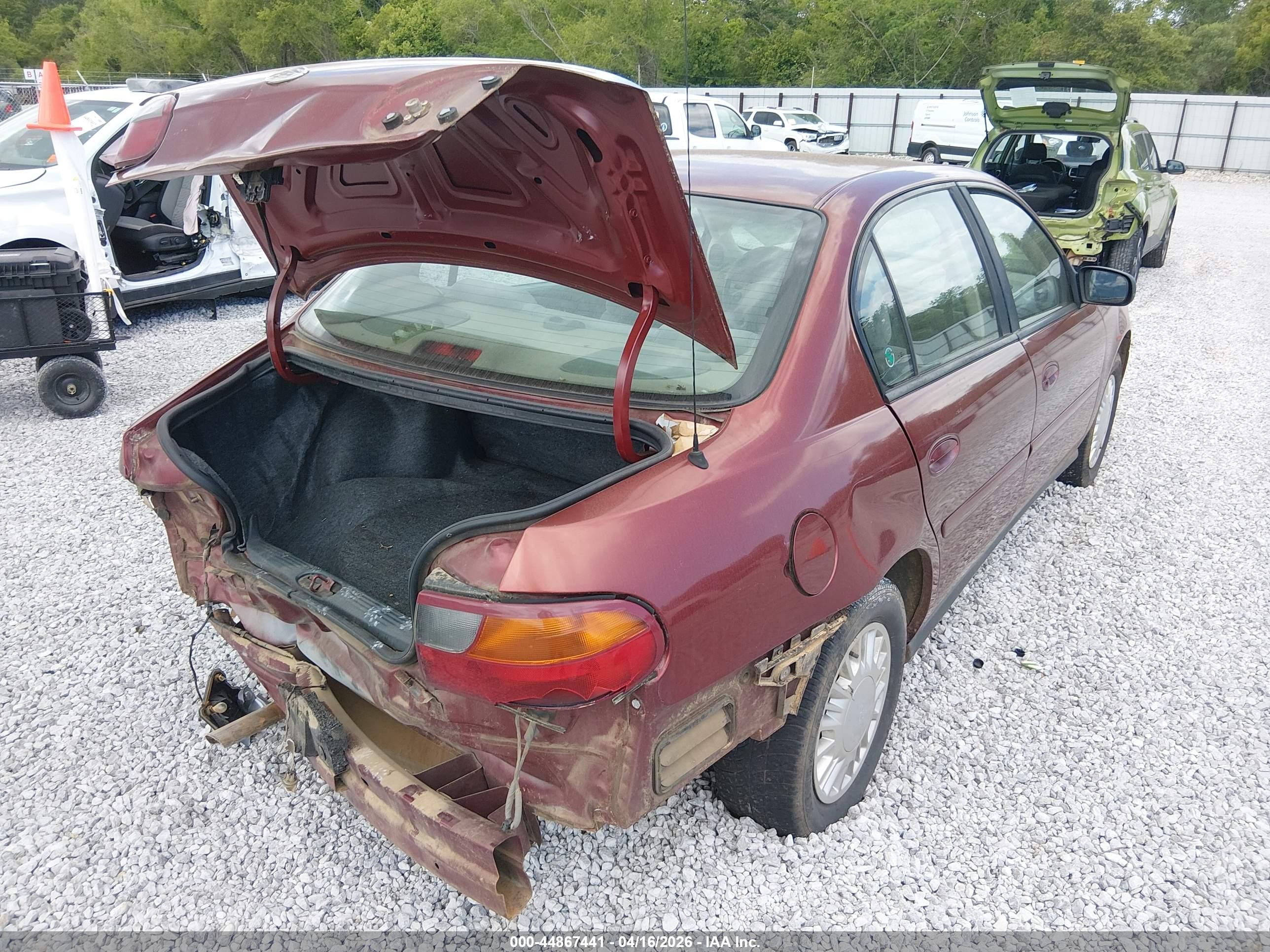 2003 Chevrolet Malibu   Maroon vin: 1G1ND52J63M708689