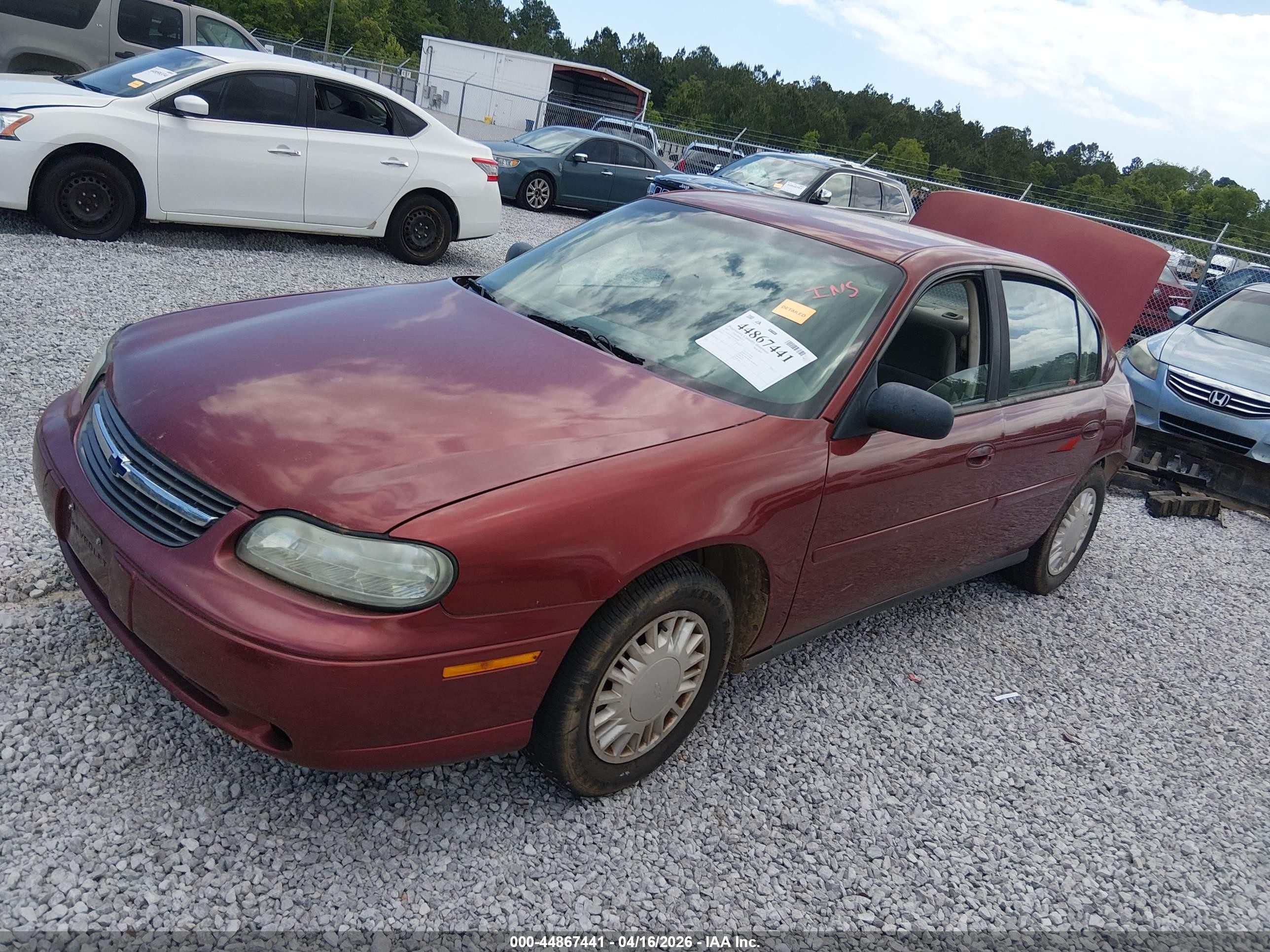 2003 Chevrolet Malibu   Maroon vin: 1G1ND52J63M708689