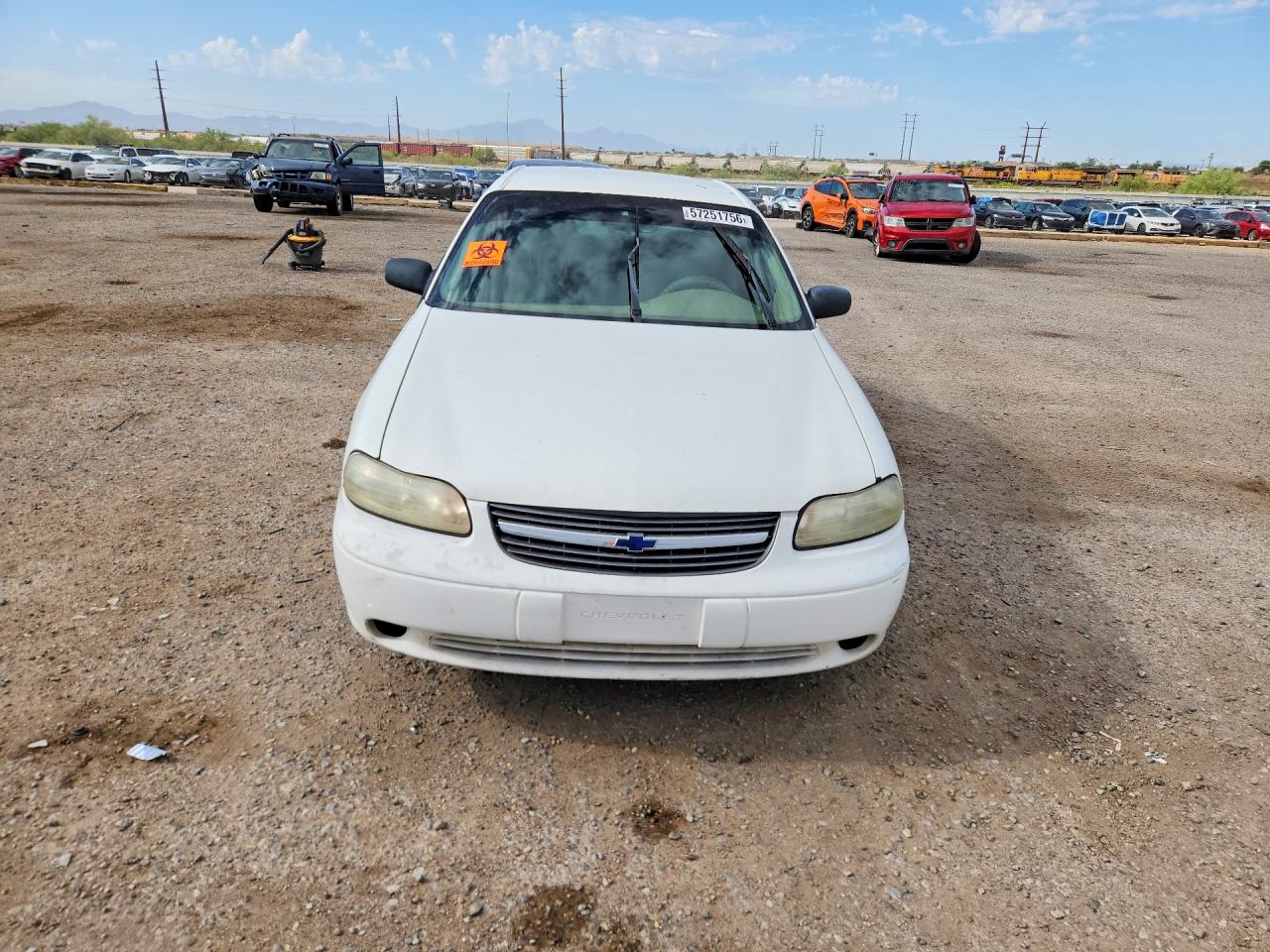 2001 Chevrolet Malibu White vin: 1G1ND52J916127320