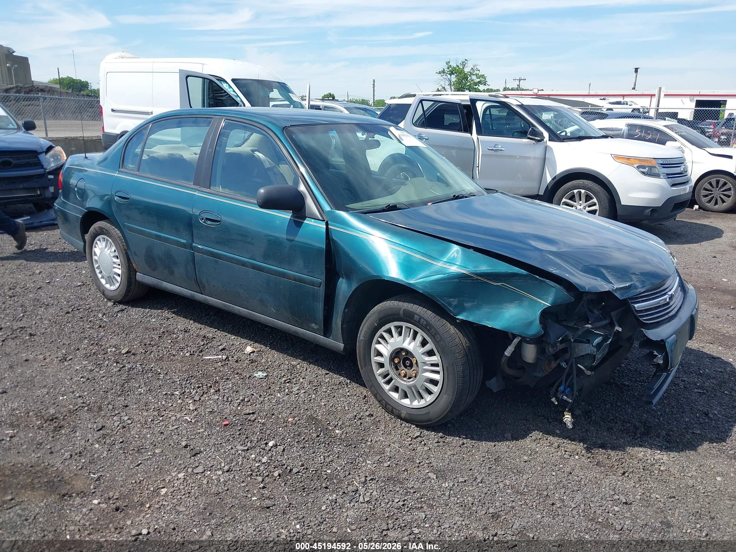 2001 Chevrolet Malibu   Green vin: 1G1ND52J916155294