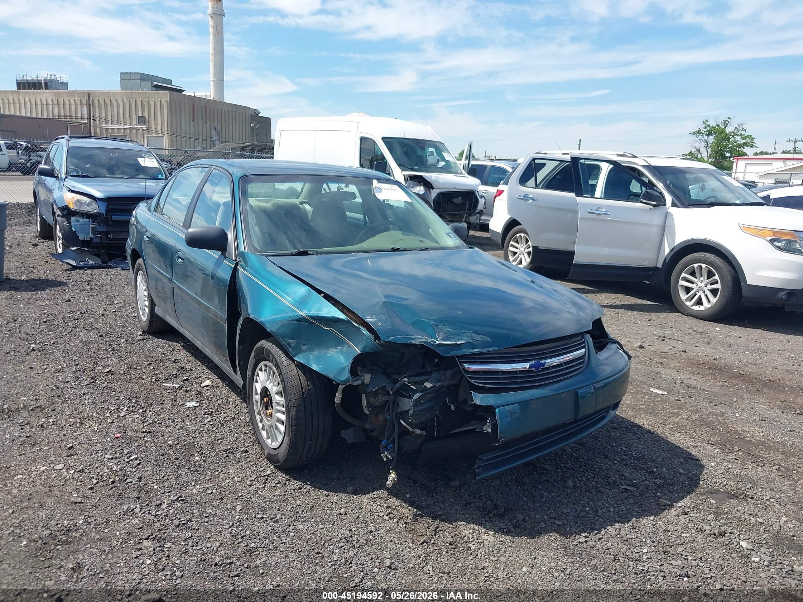 2001 Chevrolet Malibu   Green vin: 1G1ND52J916155294