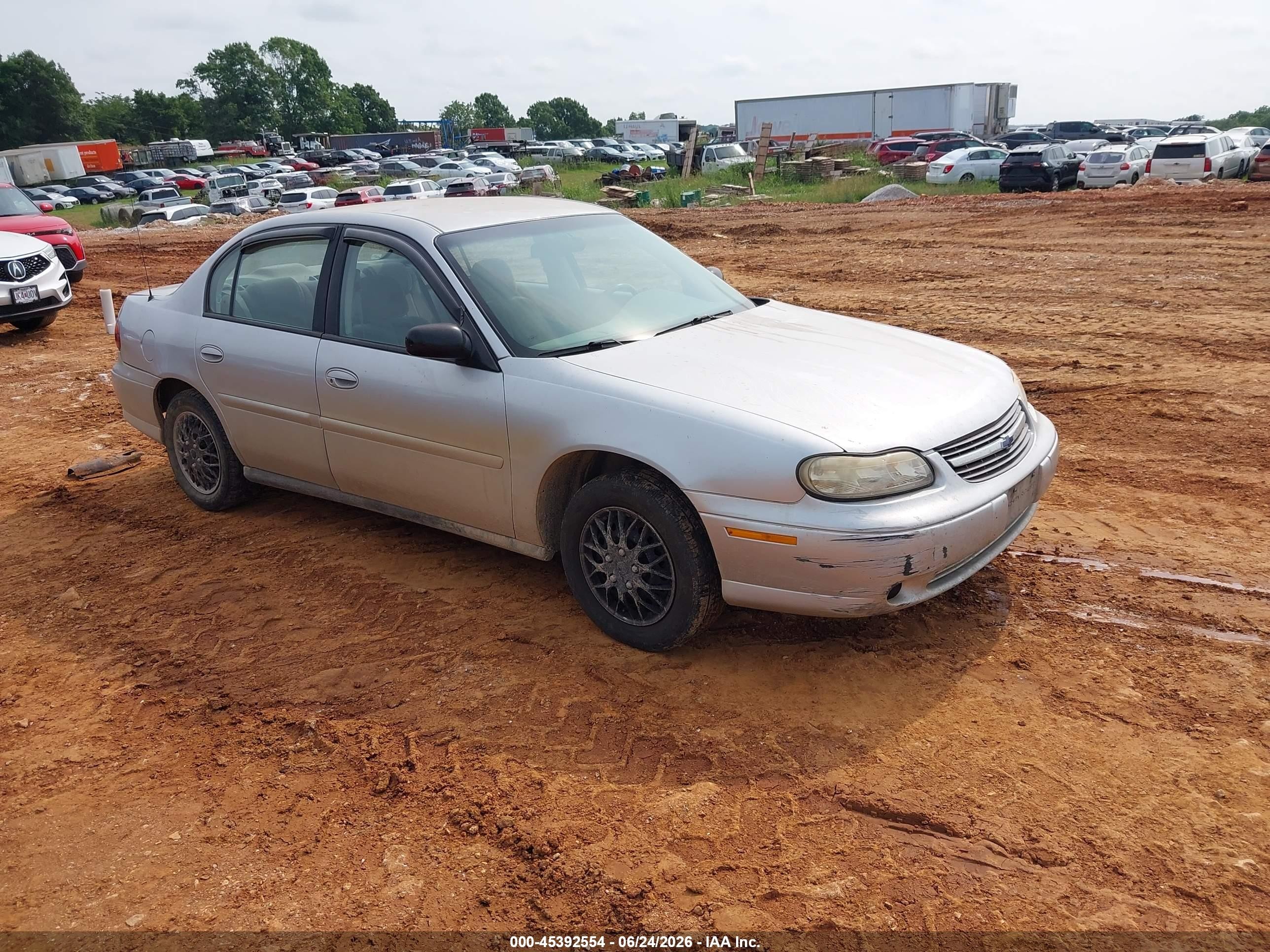 2003 Chevrolet Malibu   Silver vin: 1G1ND52J93M528431