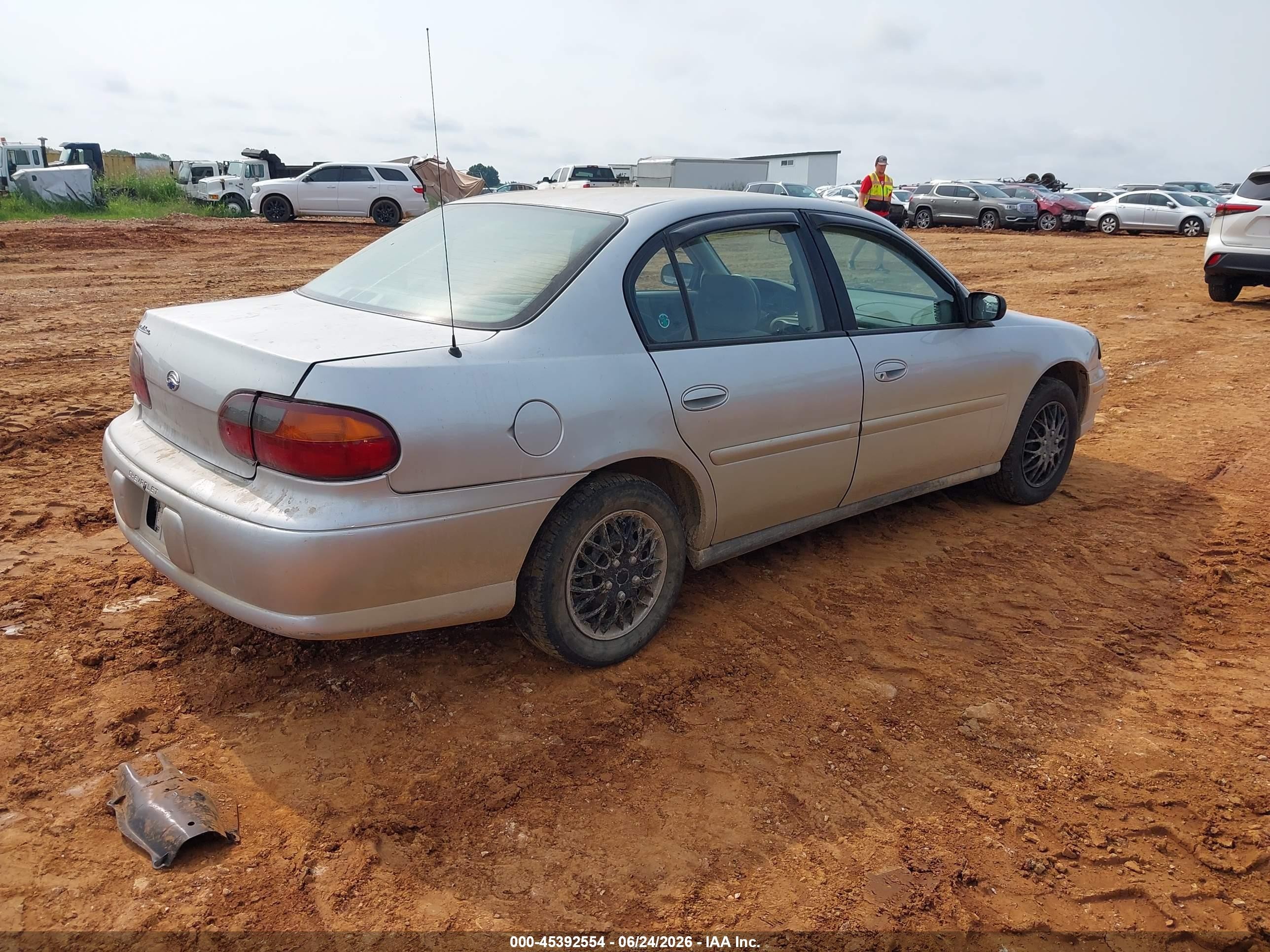 2003 Chevrolet Malibu   Silver vin: 1G1ND52J93M528431