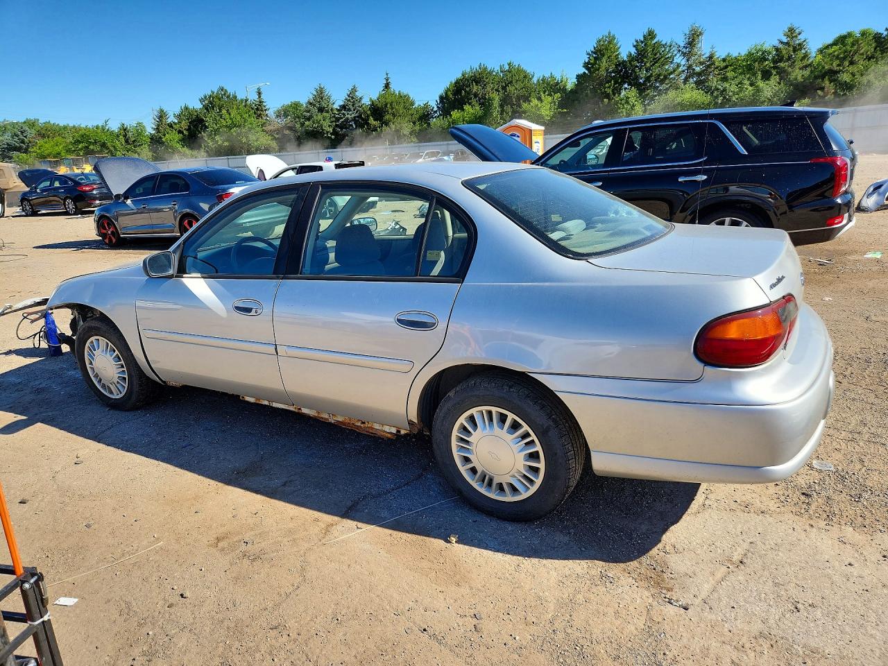 2003 Chevrolet Malibu Silver vin: 1G1ND52J93M569299