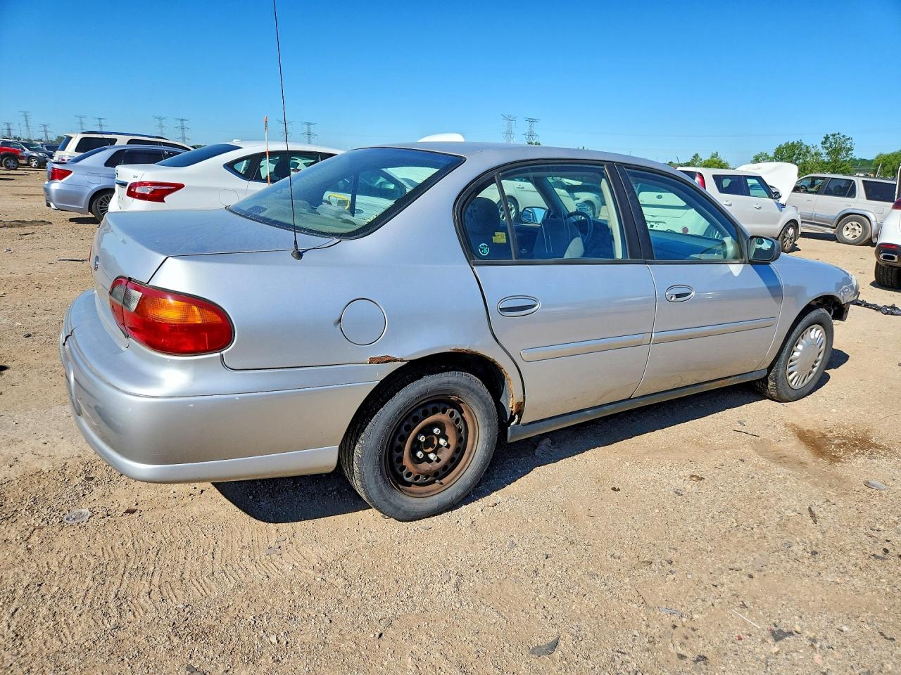 2003 Chevrolet Malibu Silver vin: 1G1ND52J93M569299