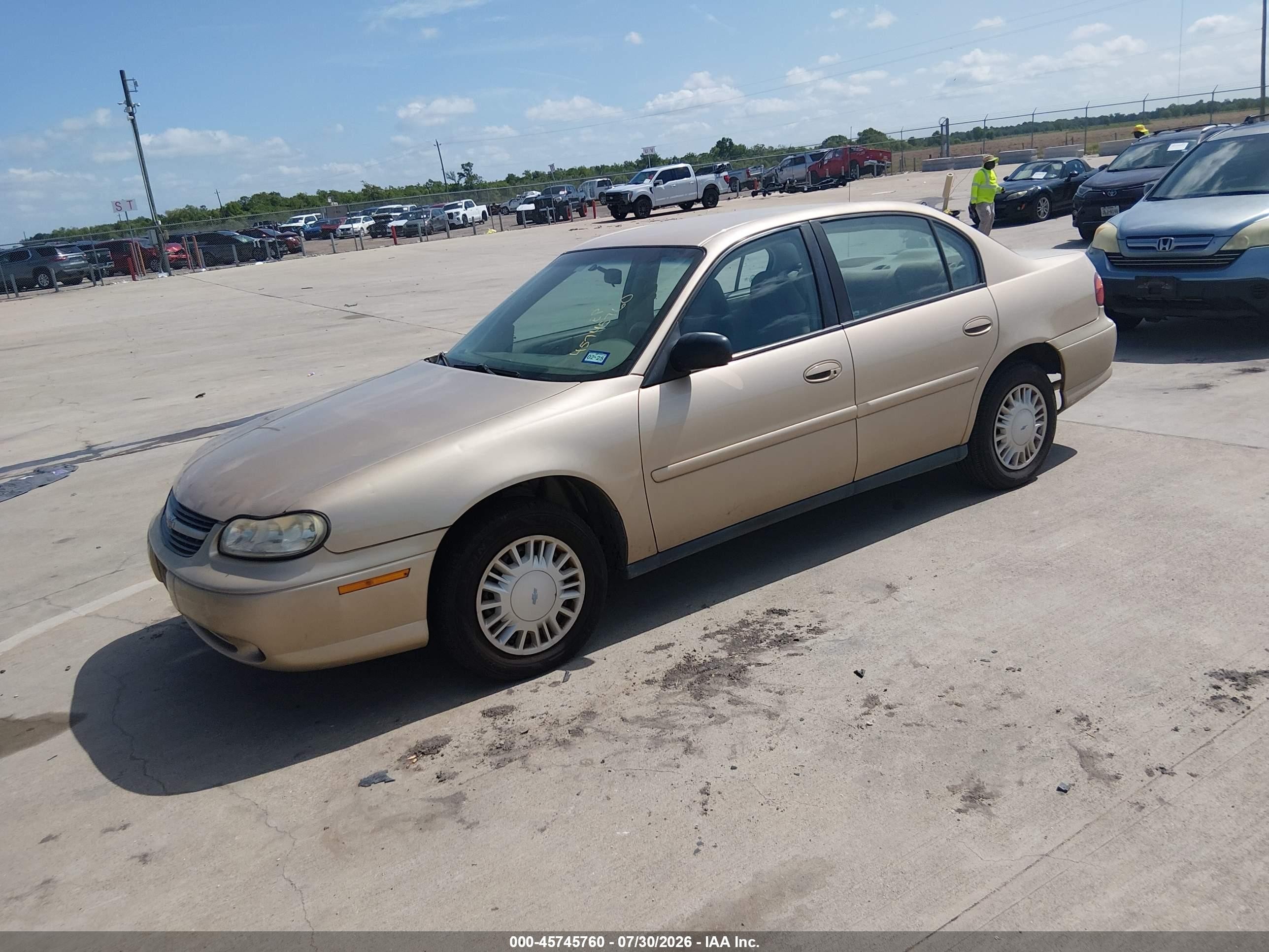 2003 Chevrolet Malibu   Gold vin: 1G1ND52J93M601183