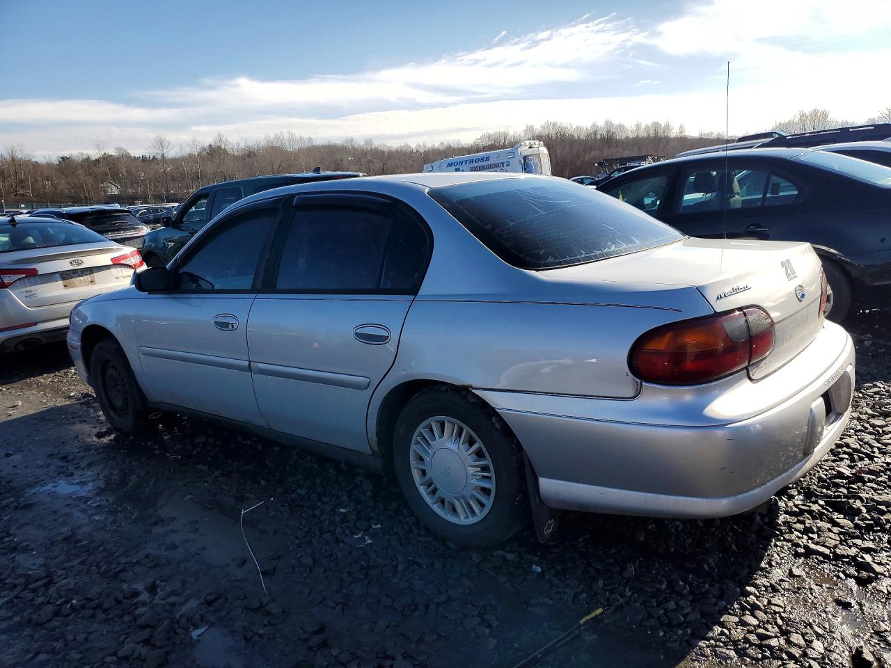2003 Chevrolet Malibu Silver vin: 1G1ND52J93M703499