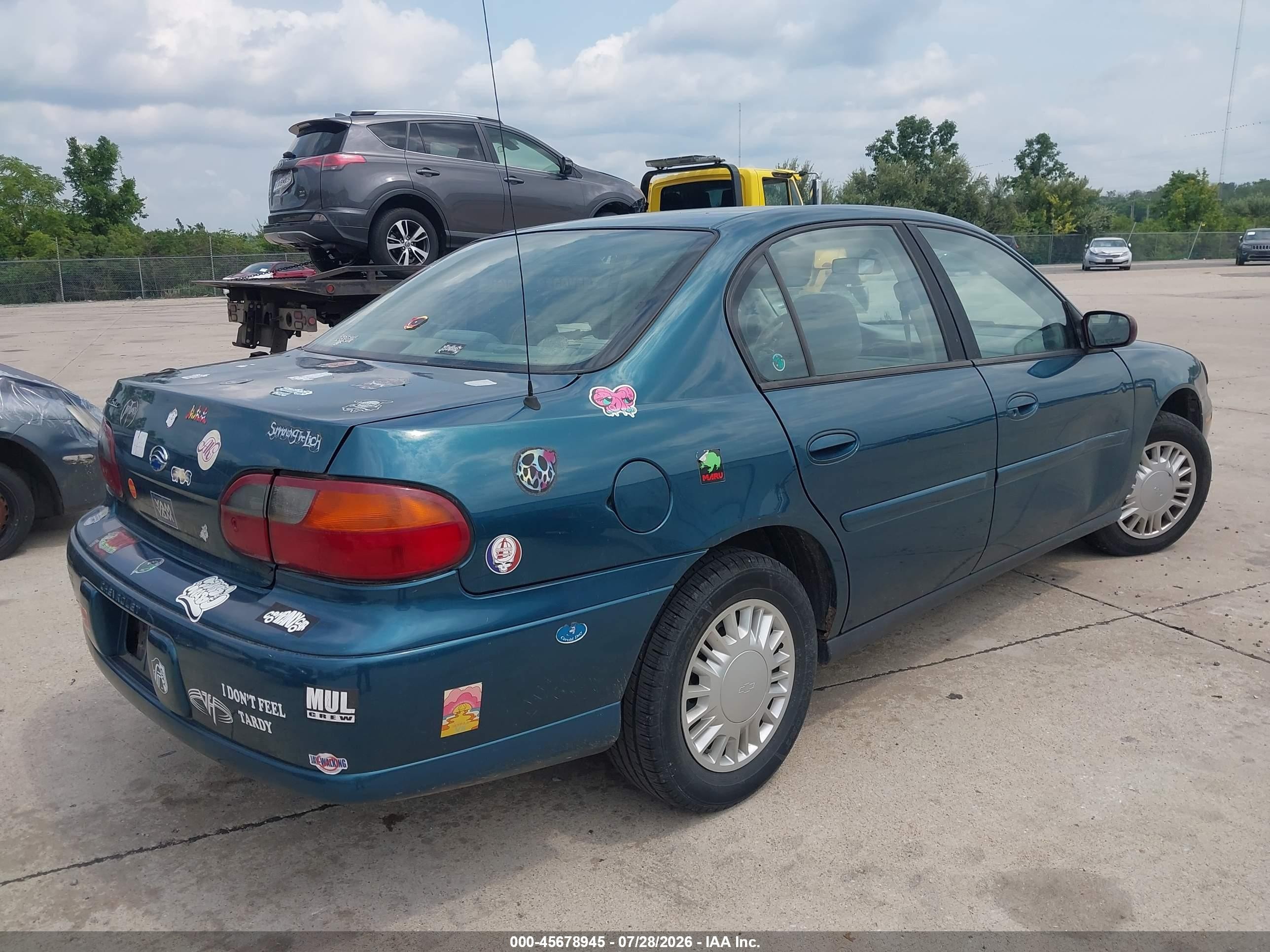 2003 Chevrolet Malibu   Синий vin: 1G1ND52JX3M552463