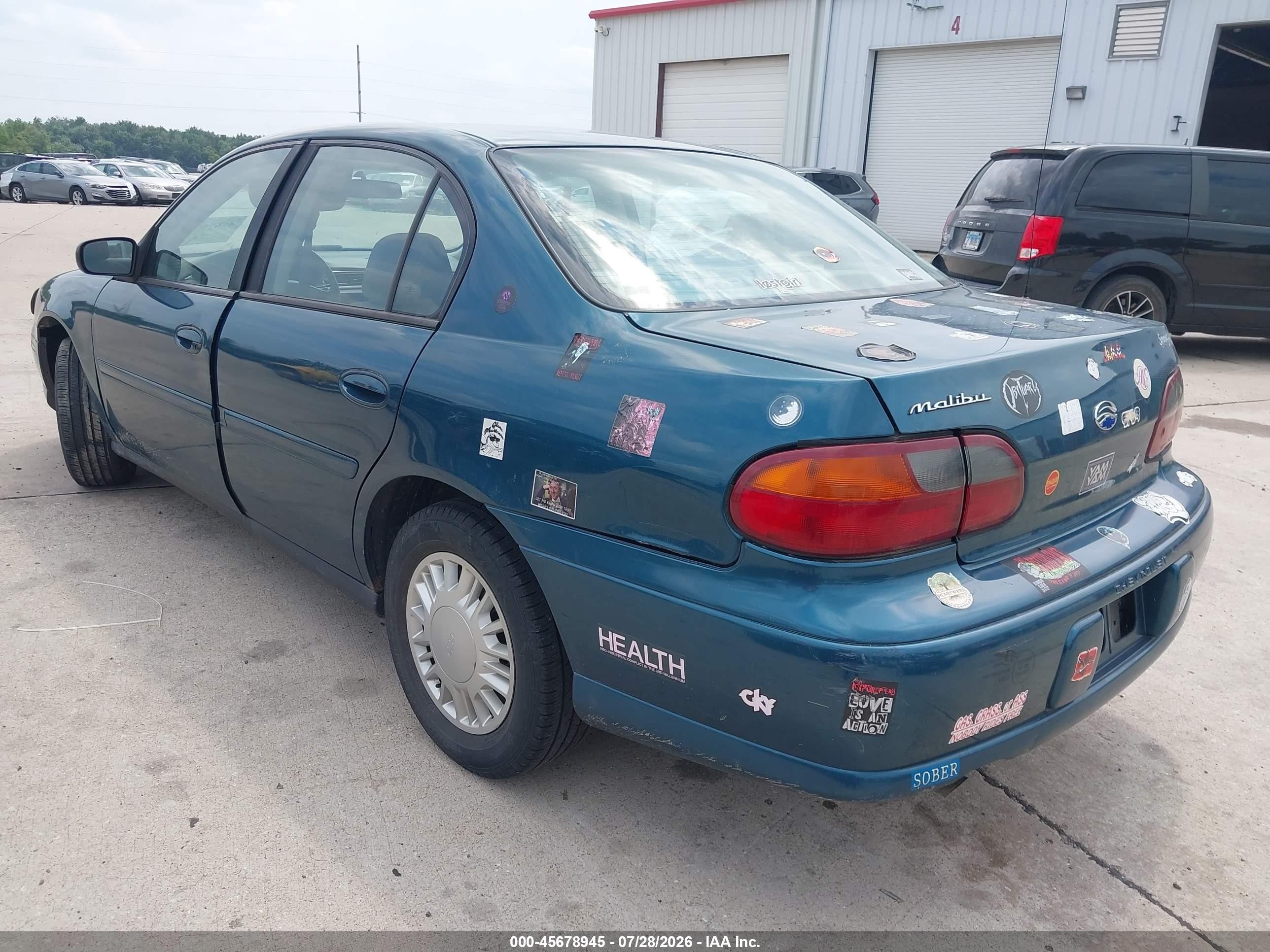 2003 Chevrolet Malibu   Синий vin: 1G1ND52JX3M552463