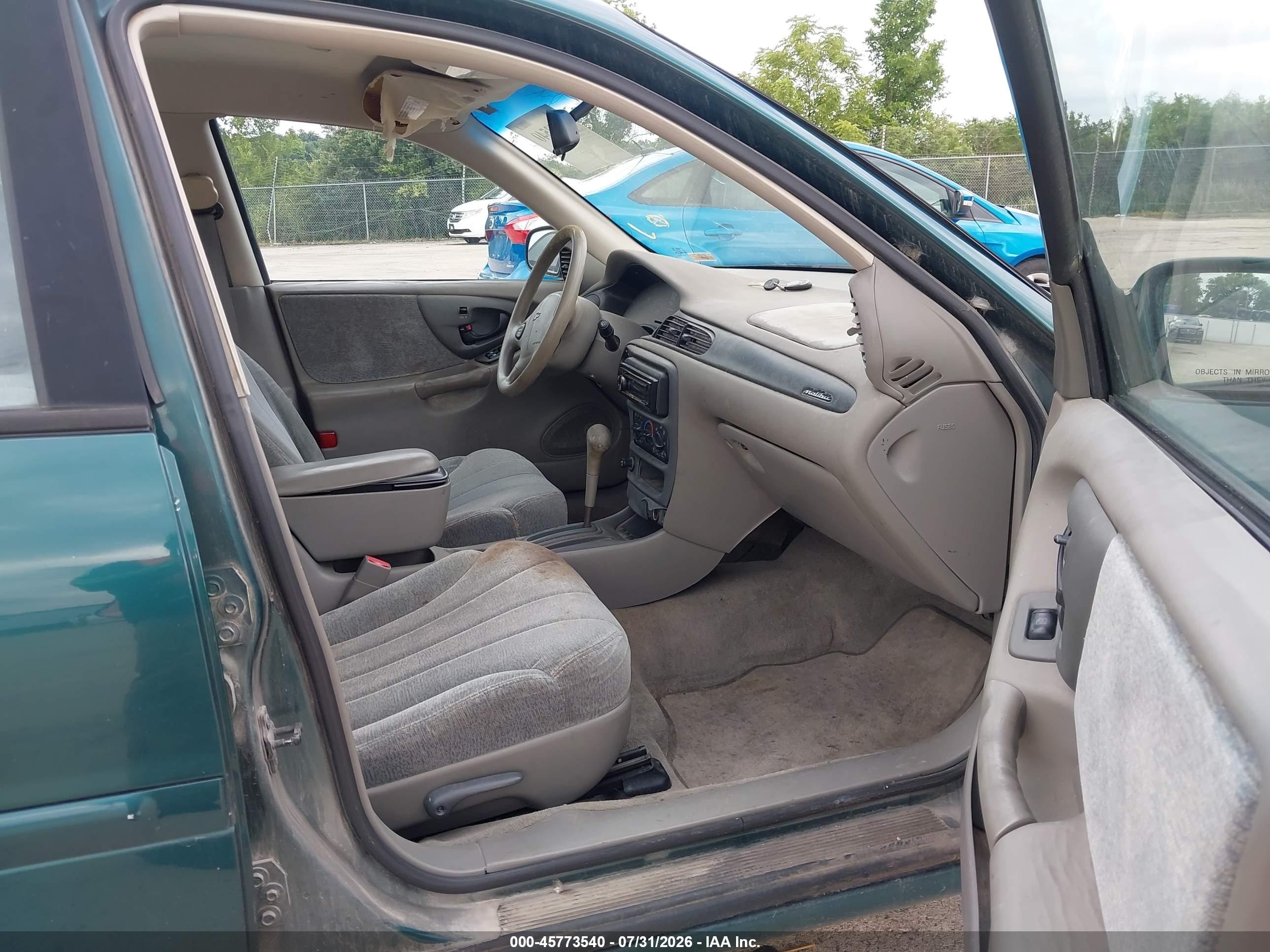 1999 Chevrolet Malibu   Зеленый vin: 1G1ND52T2XY113192