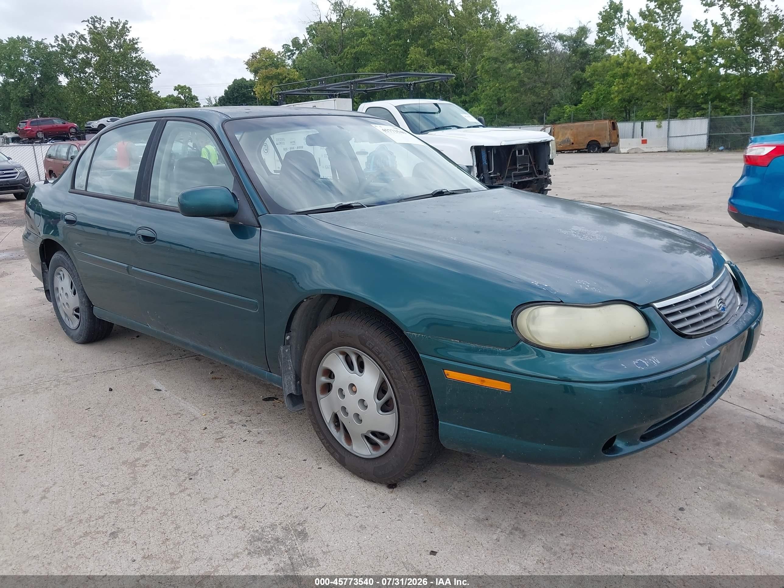 1999 Chevrolet Malibu   Зеленый vin: 1G1ND52T2XY113192