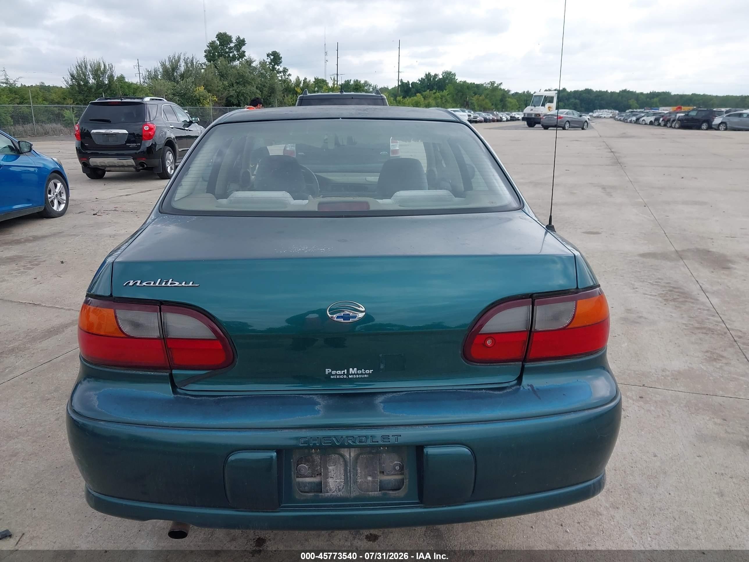 1999 Chevrolet Malibu   Зеленый vin: 1G1ND52T2XY113192