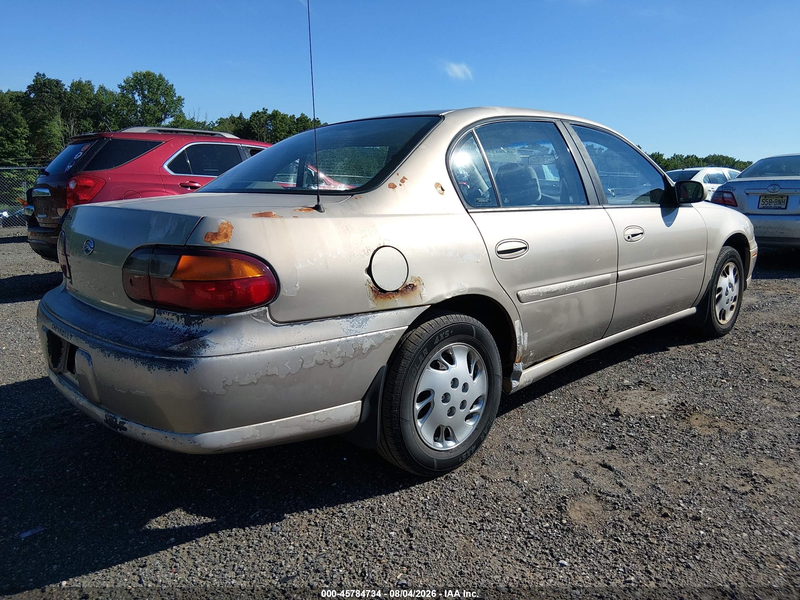 1998 Chevrolet Malibu   Tan vin: 1G1ND52T8WY122848