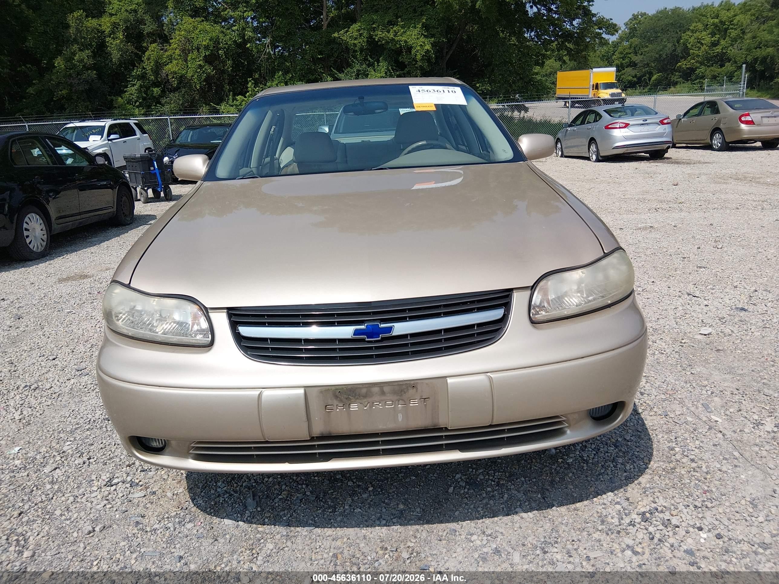 2003 Chevrolet Malibu Ls Gold vin: 1G1NE52J03M614983