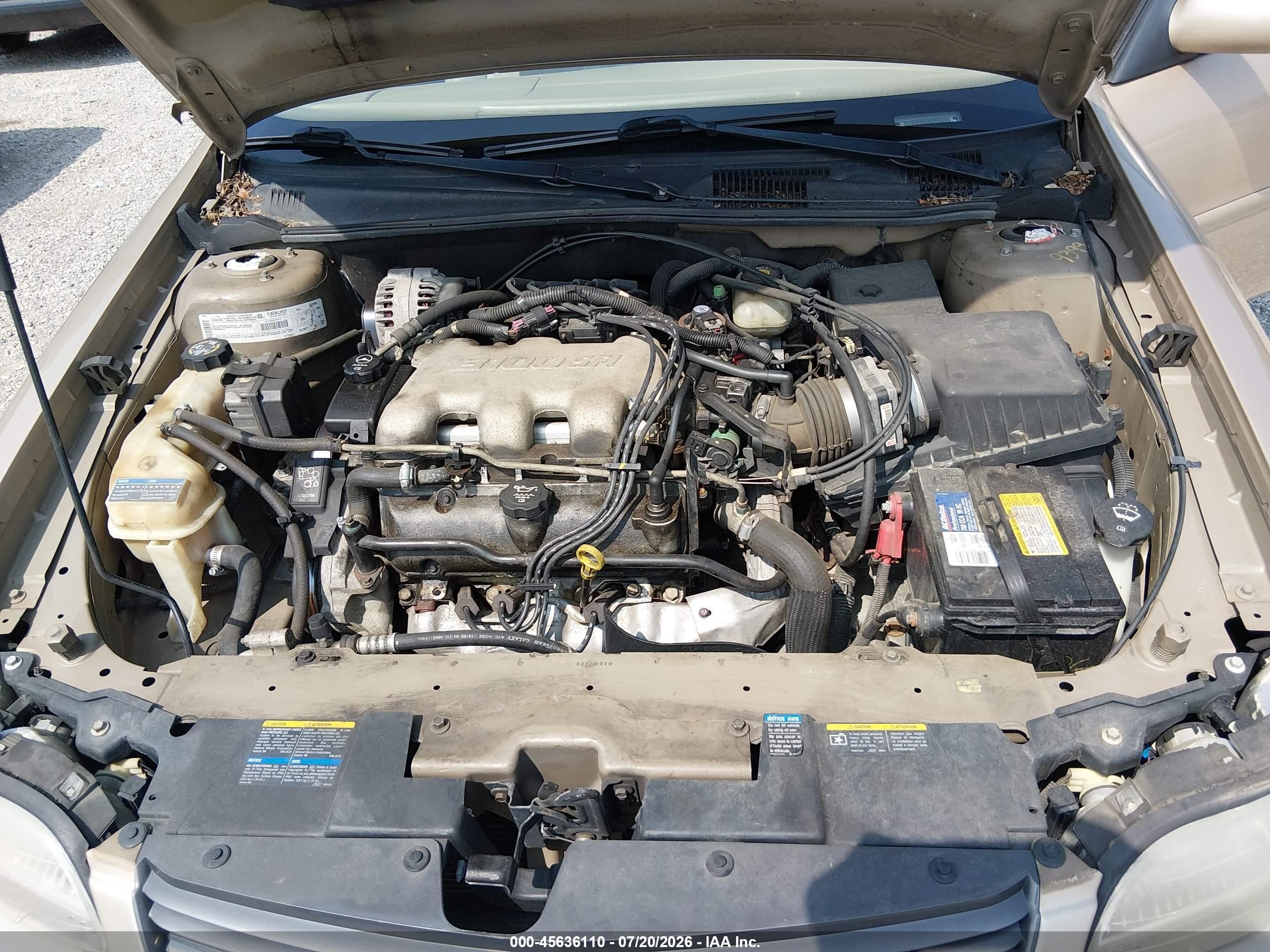 2003 Chevrolet Malibu Ls Gold vin: 1G1NE52J03M614983