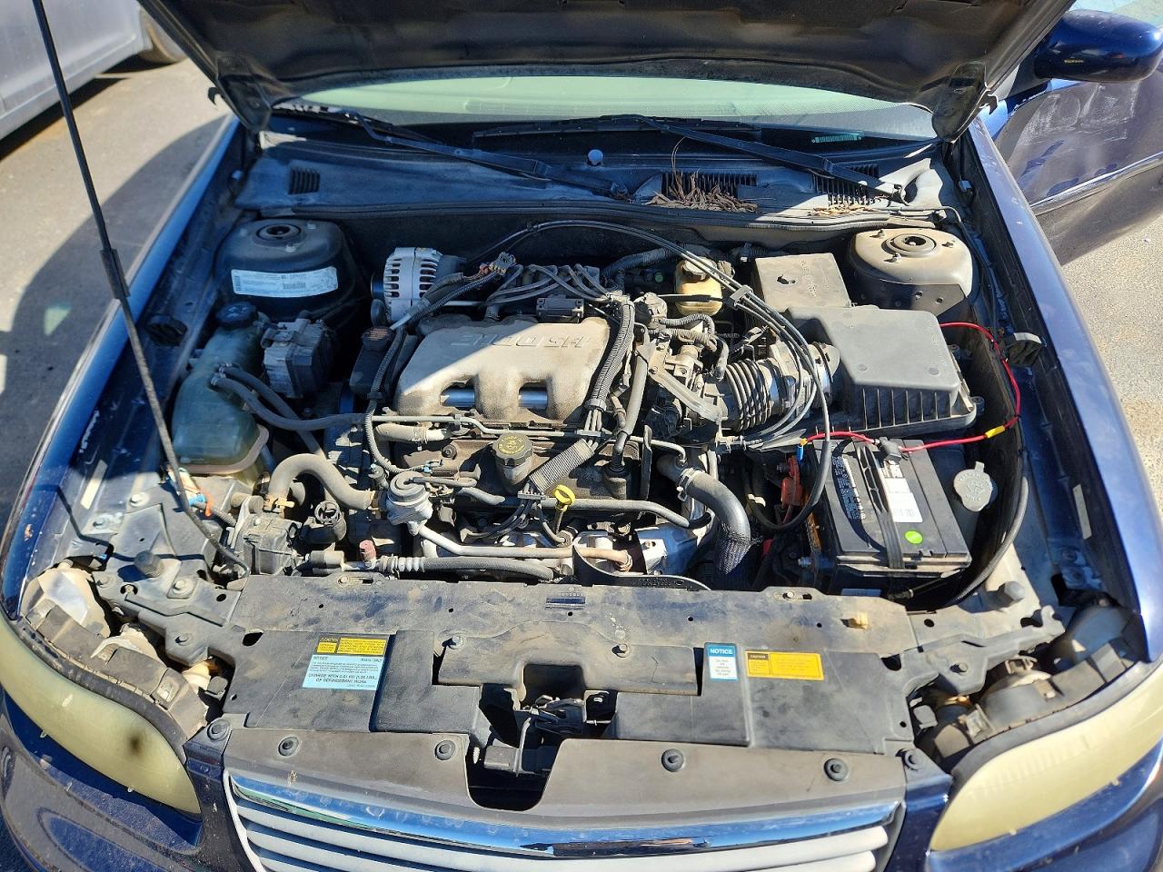 1999 Chevrolet Malibu Ls Blue vin: 1G1NE52J0X6251062