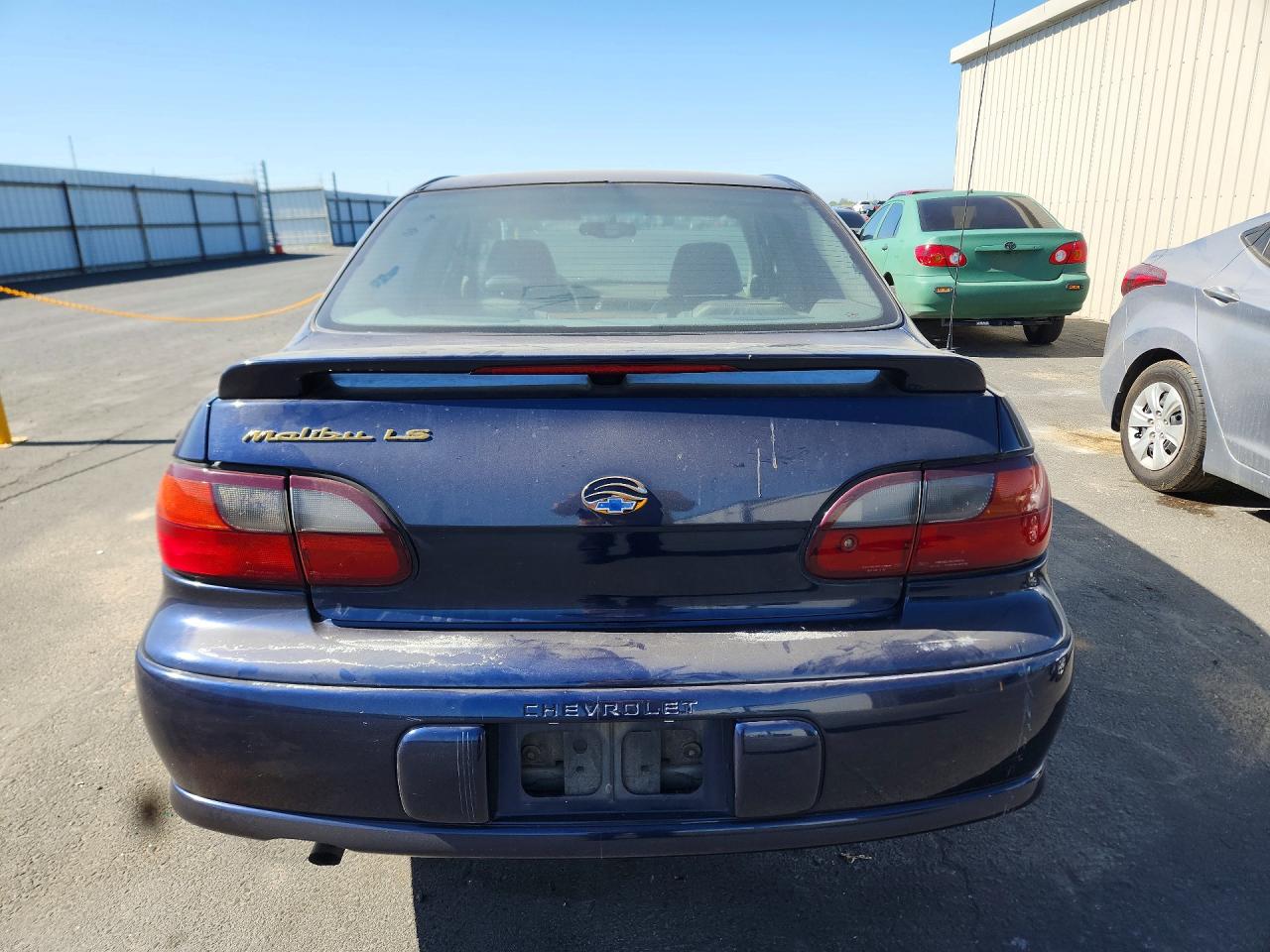 1999 Chevrolet Malibu Ls Blue vin: 1G1NE52J0X6251062