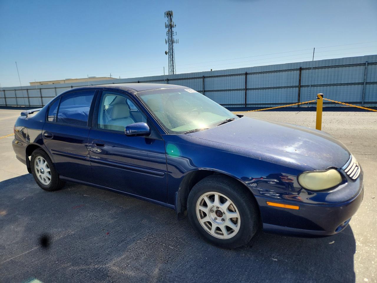 1999 Chevrolet Malibu Ls Blue vin: 1G1NE52J0X6251062