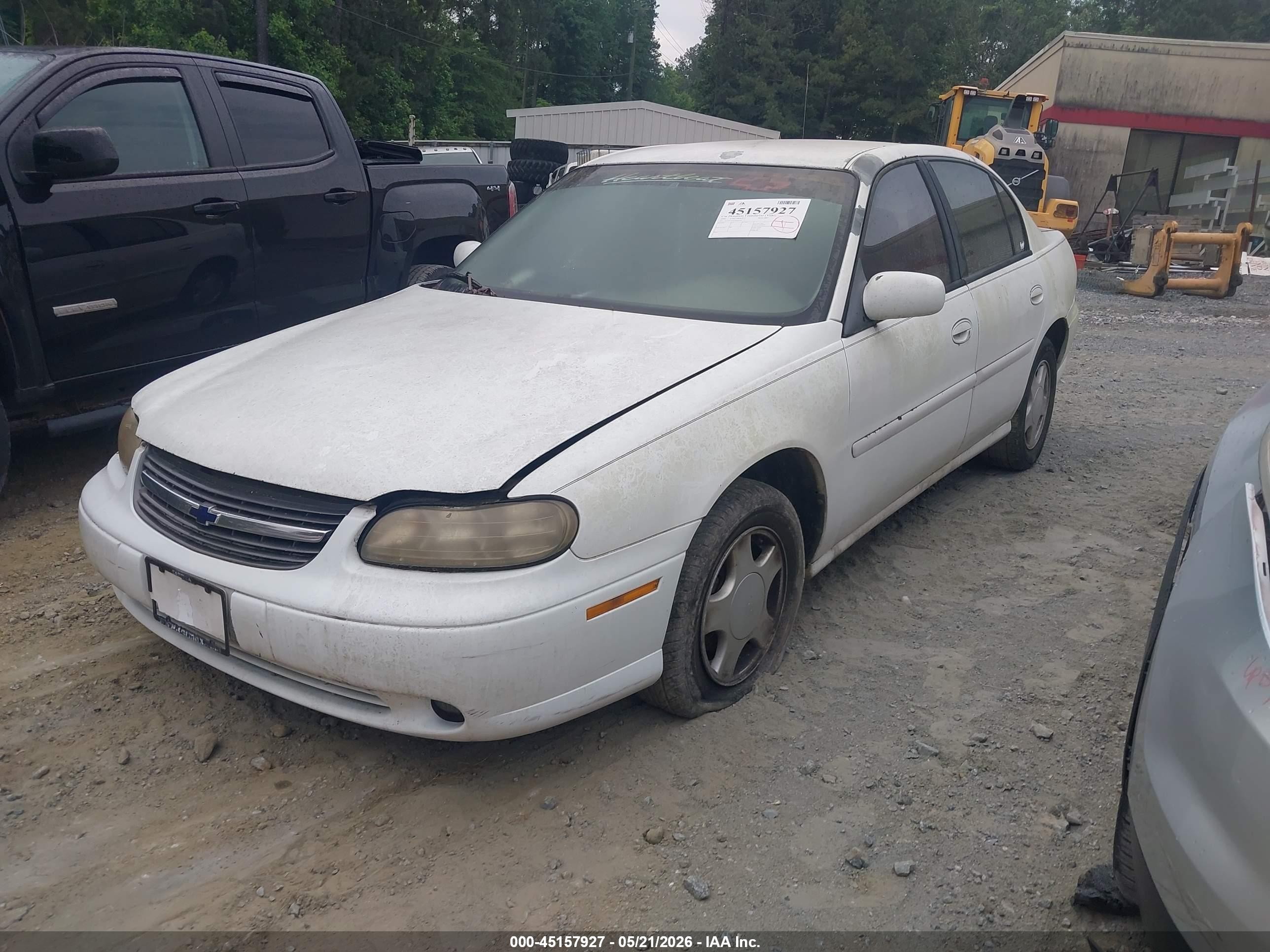 2000 Chevrolet Malibu Ls White vin: 1G1NE52J0Y6166109