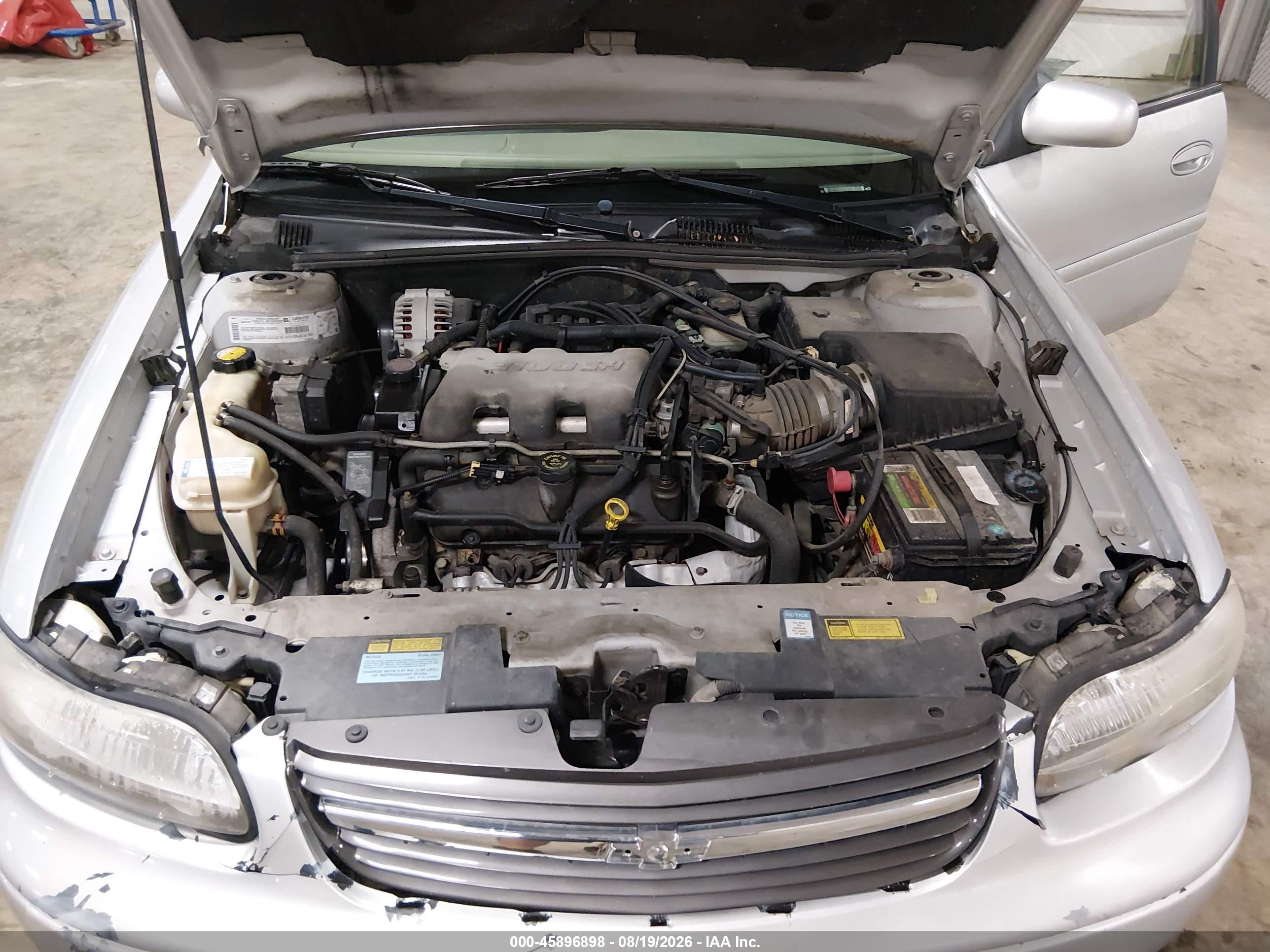 2001 Chevrolet Malibu Ls Silver vin: 1G1NE52J116238084