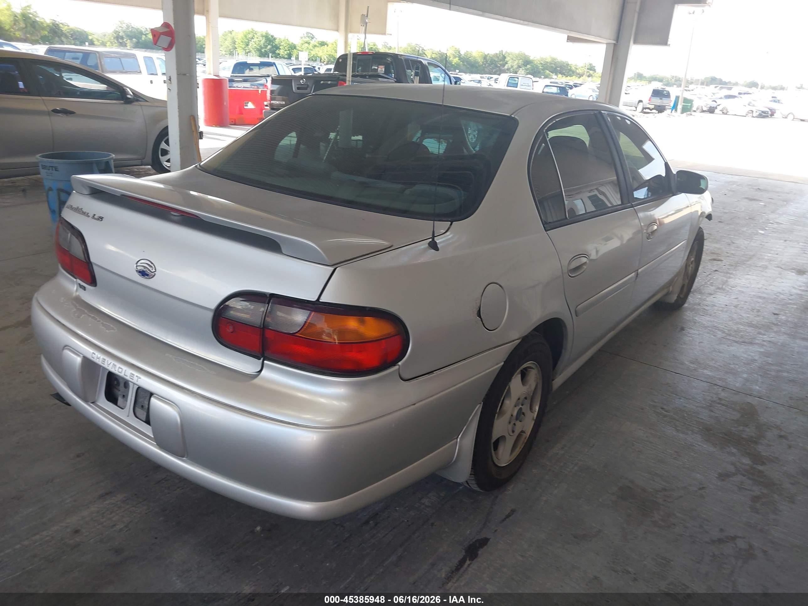 2002 Chevrolet Malibu Ls Silver vin: 1G1NE52J12M504703