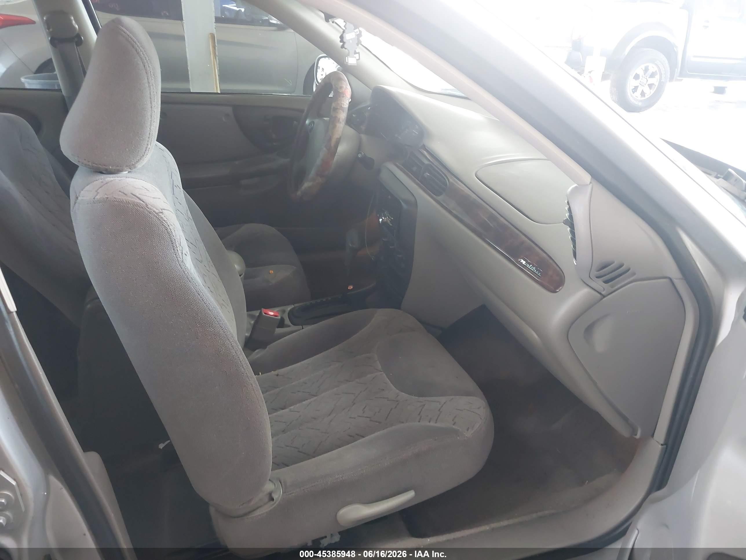 2002 Chevrolet Malibu Ls Silver vin: 1G1NE52J12M504703