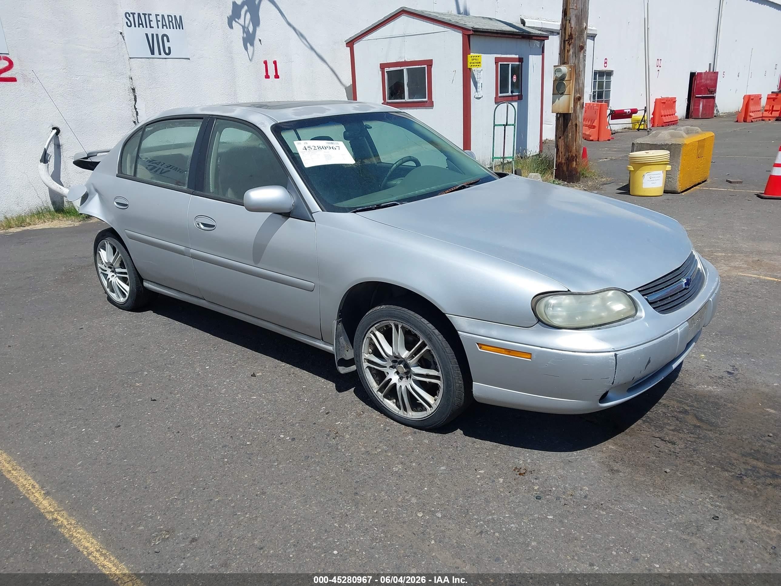 2002 Chevrolet Malibu Ls Silver vin: 1G1NE52J12M540990
