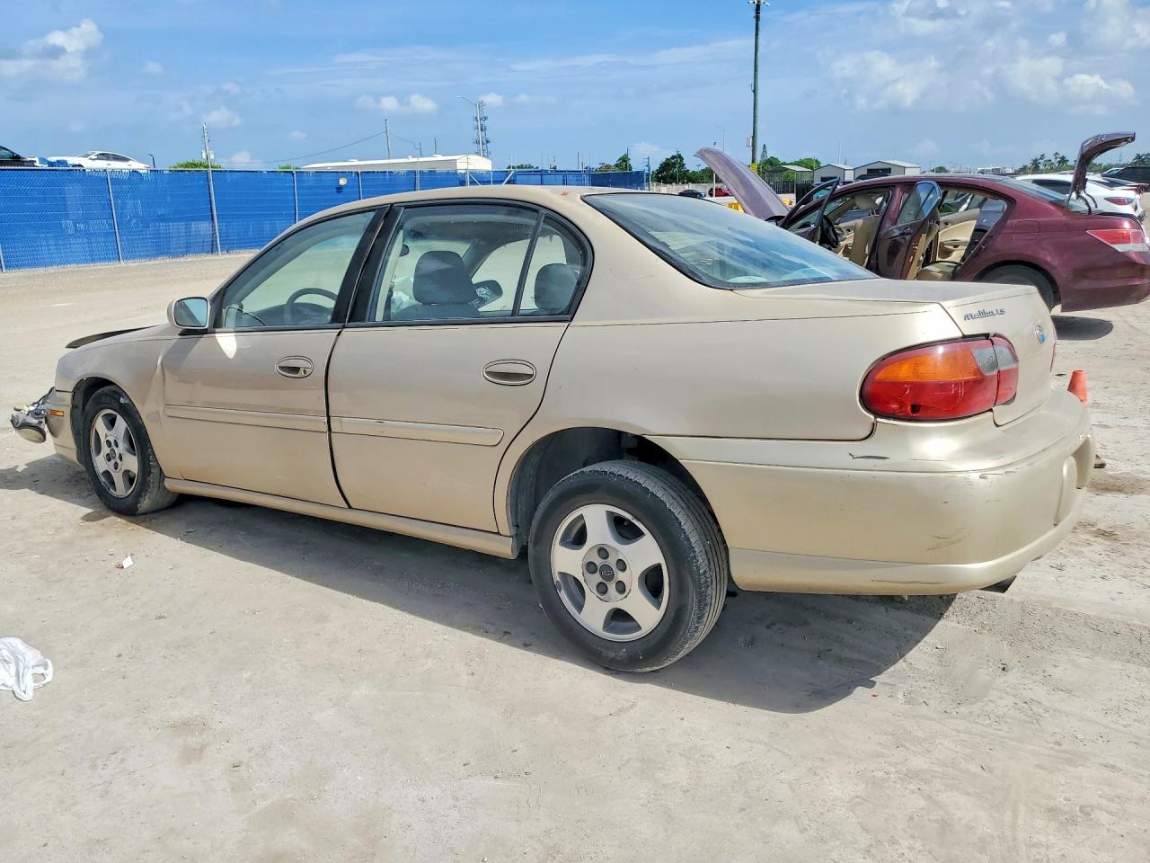 2003 Chevrolet Malibu Ls Beige vin: 1G1NE52J23M713868