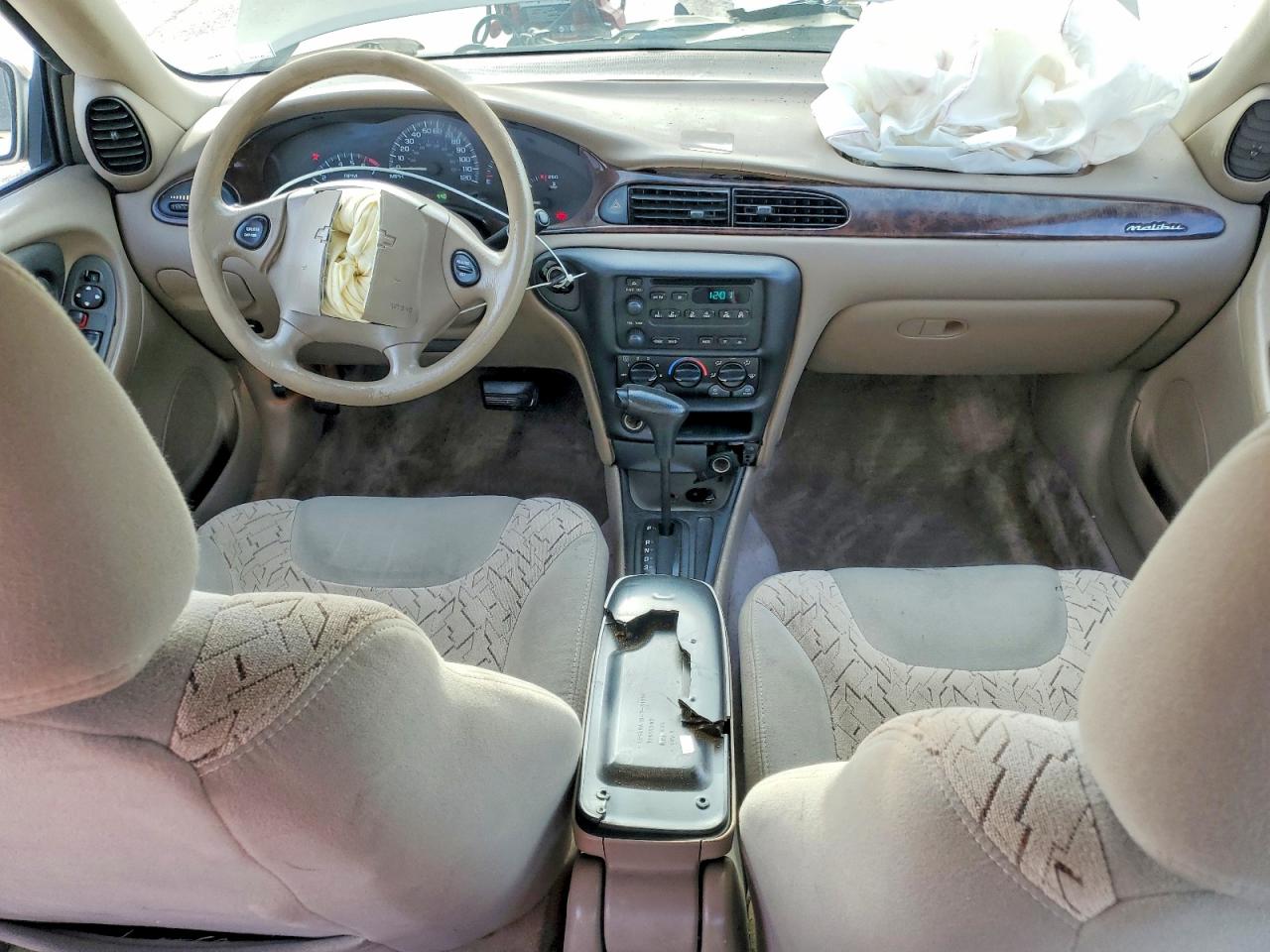 2003 Chevrolet Malibu Ls Beige vin: 1G1NE52J23M713868
