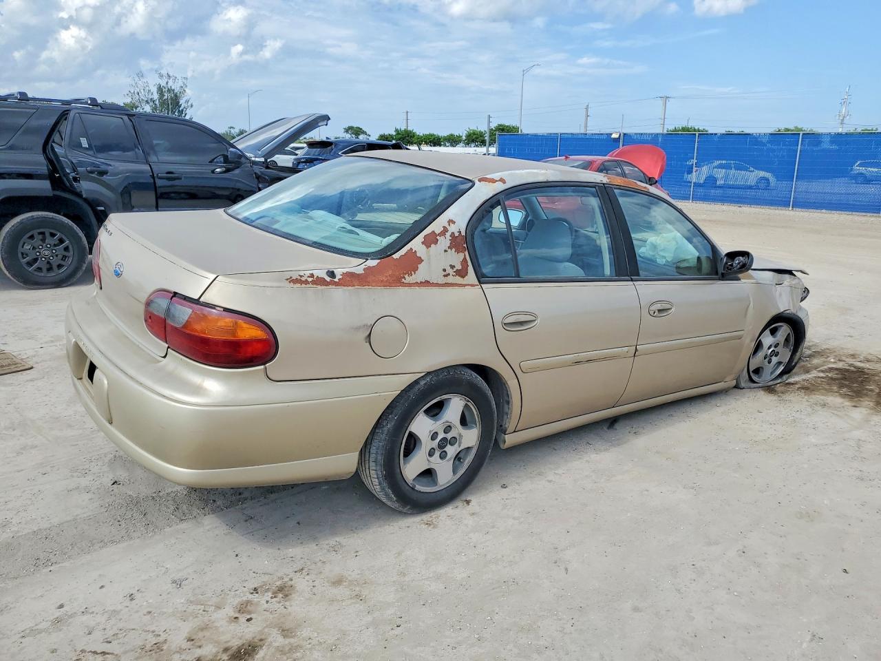 2003 Chevrolet Malibu Ls Beige vin: 1G1NE52J23M713868