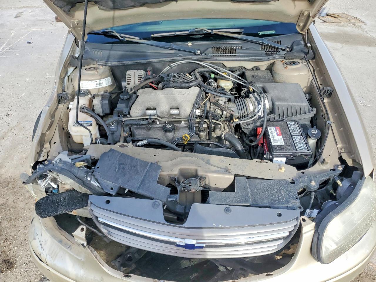 2003 Chevrolet Malibu Ls Beige vin: 1G1NE52J23M713868
