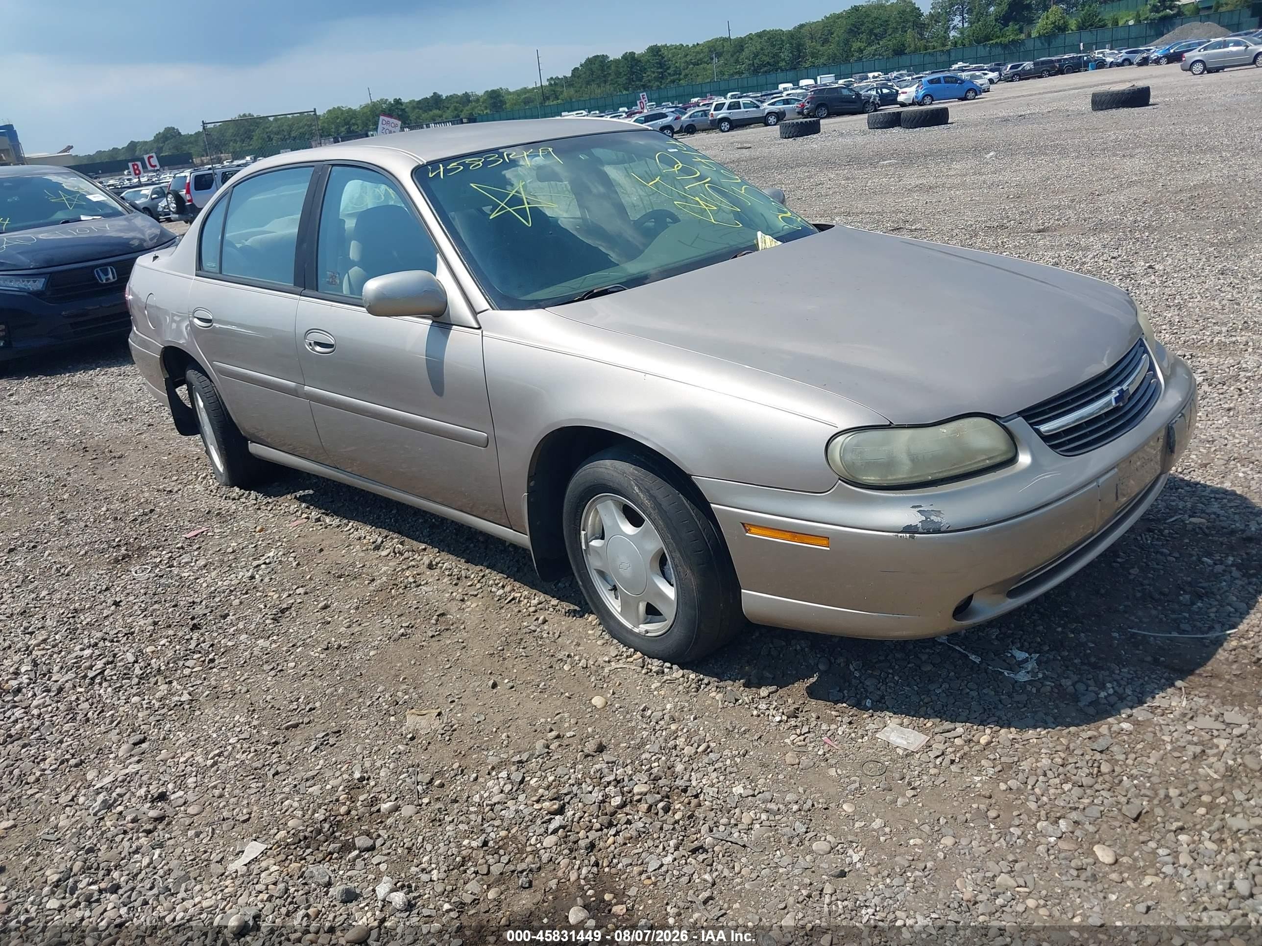 2000 Chevrolet Malibu Ls Gold vin: 1G1NE52J2Y6180500